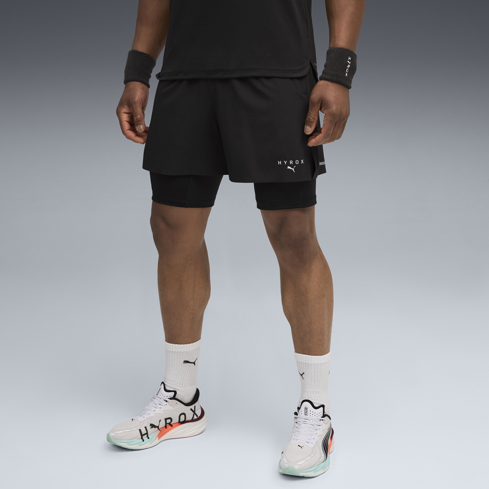 PUMA Trainingsshorts »PUMA x HYROX 2-in-1-Trainingsshorts Herren«
