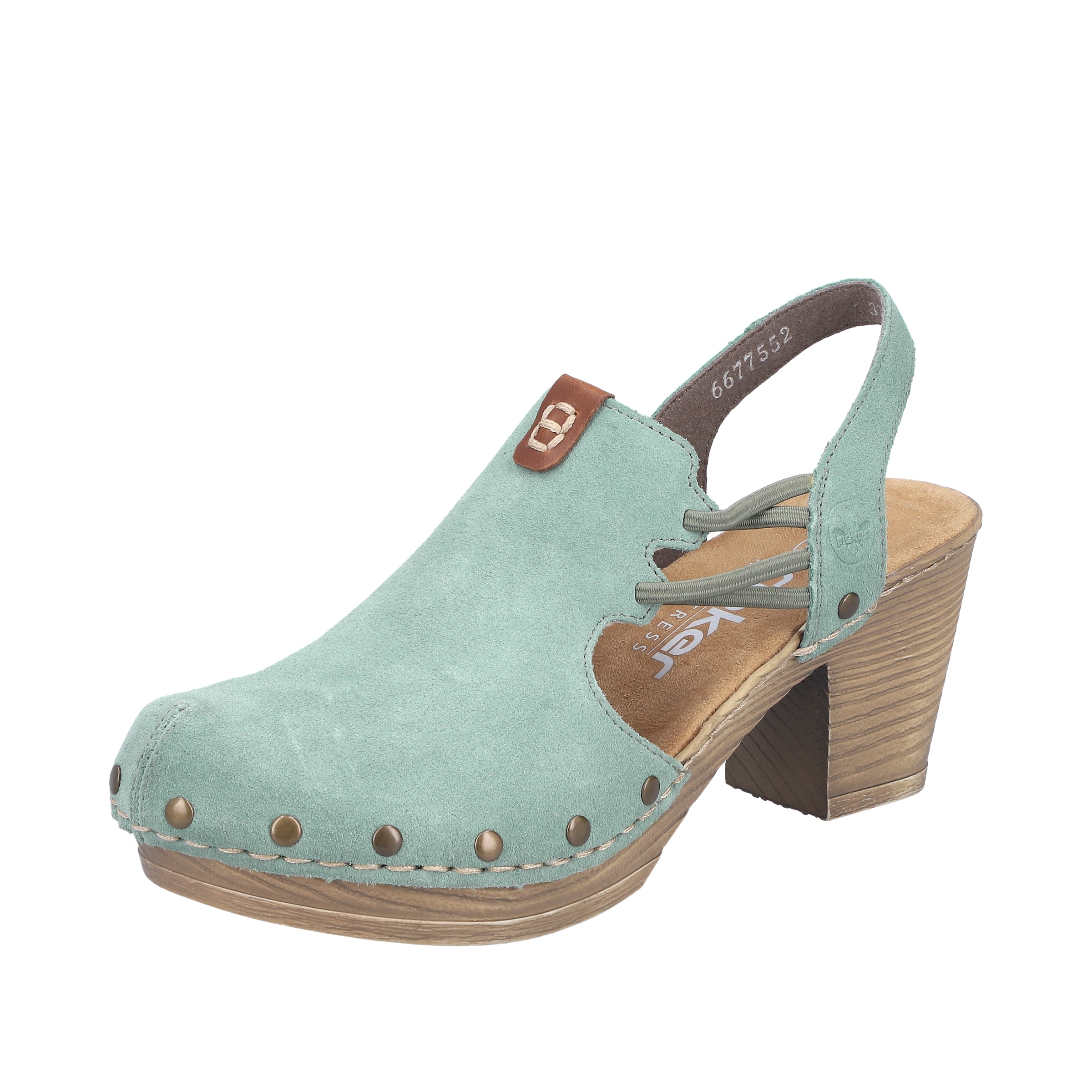 Rieker Clog Sabot, Sandalette, Sommerschuh mit seitlichen Gummizügen günstig online kaufen