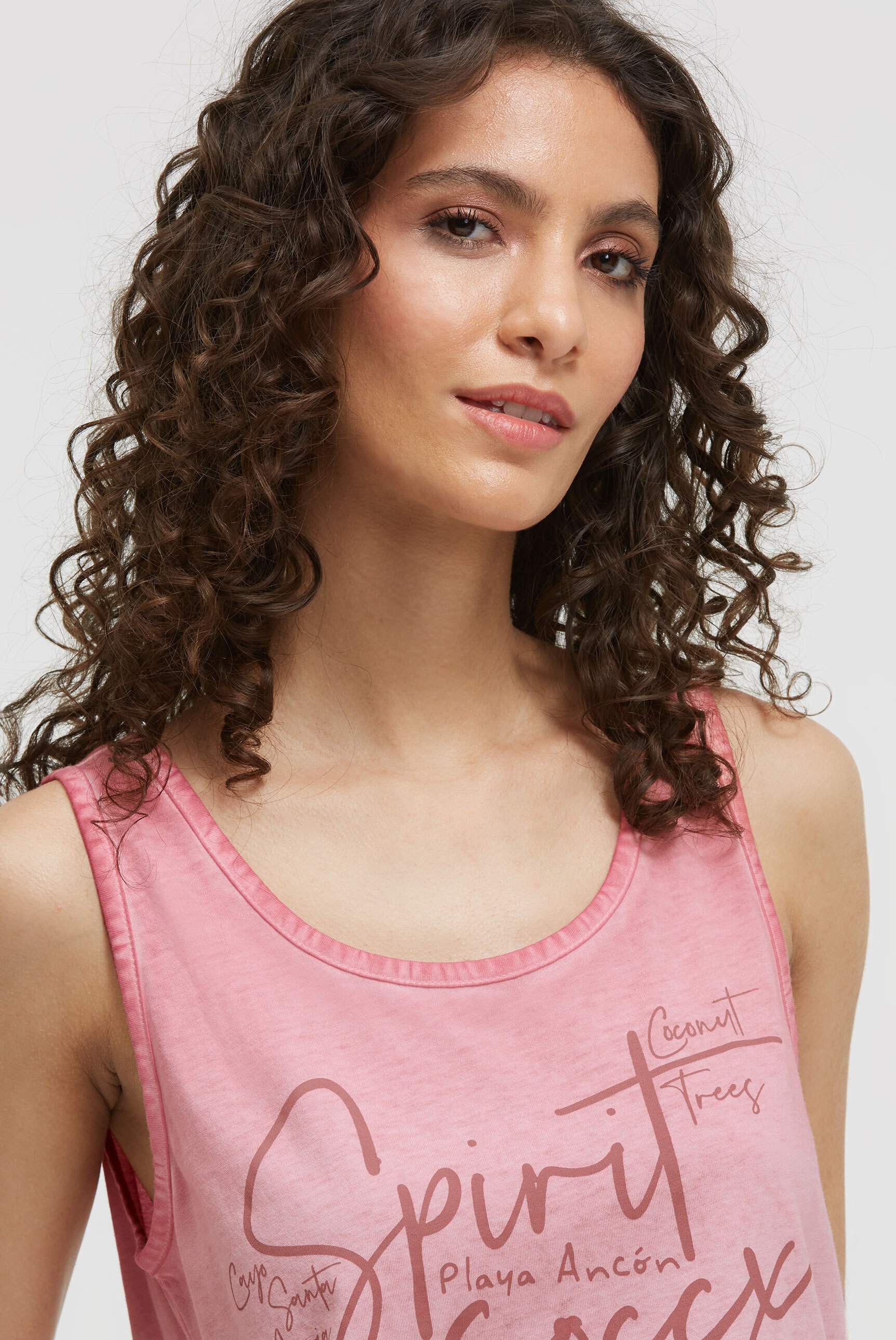SOCCX Tanktop aus Baumwolle