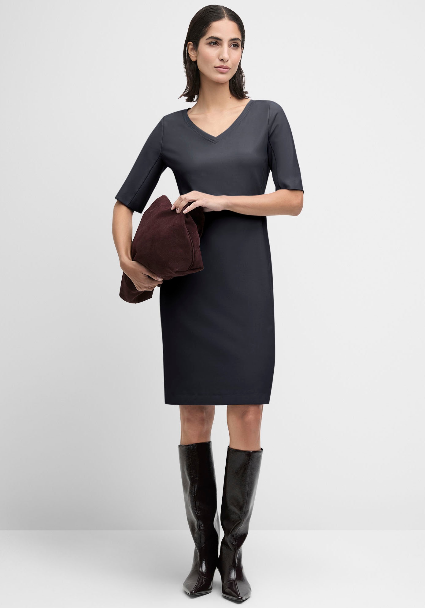 Cinque Etuikleid "CIICON" Ohne Taschen Mit Markenlabel günstig online kaufen