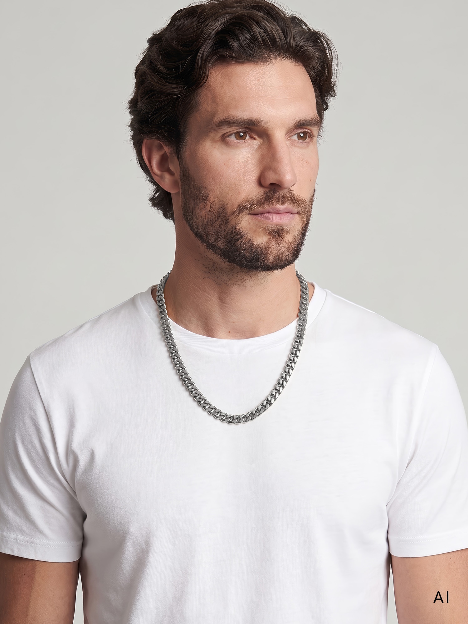 s.Oliver Edelstahlkette »Schmuck Geschenk Edelstahl Halskette Bold Link«