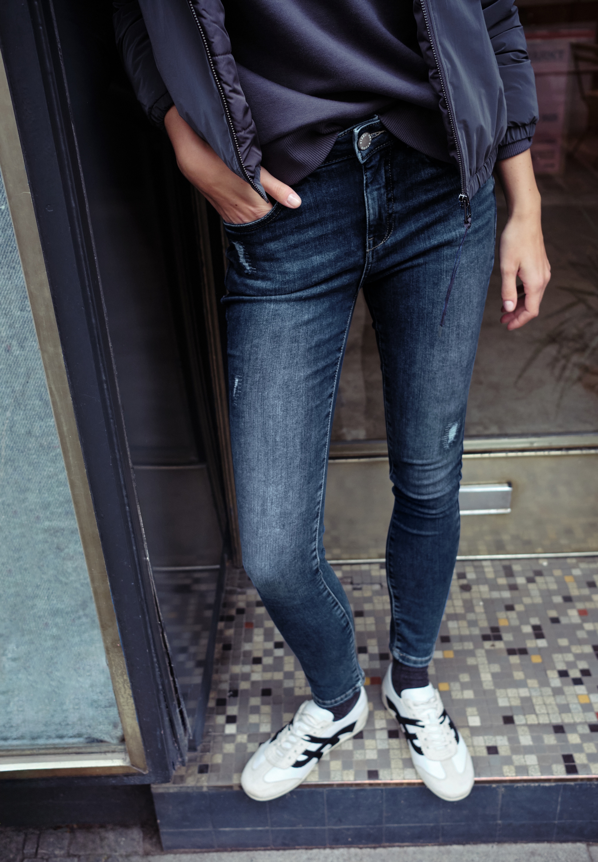 STREET ONE STUDIO Skinny-fit-Jeans 5-Pocket-Style