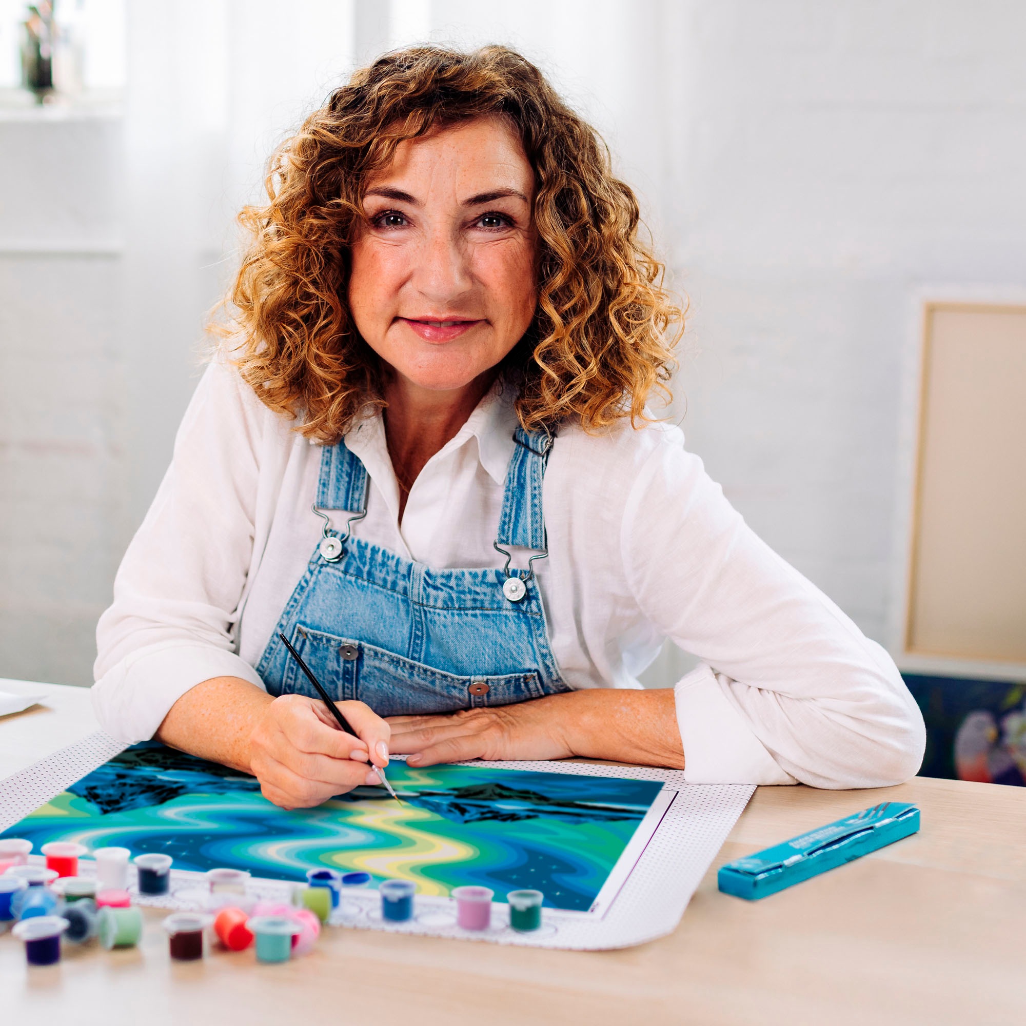 Ravensburger Malen nach Zahlen »CreArt, Leinwand Nordlichter«, Made in Europe