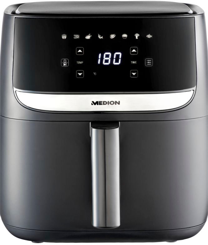Medion® Heißluftfritteuse »MD 10532«, 1700 W, 8 Automatikprogramme,  digitale Bedieneinheit | BAUR