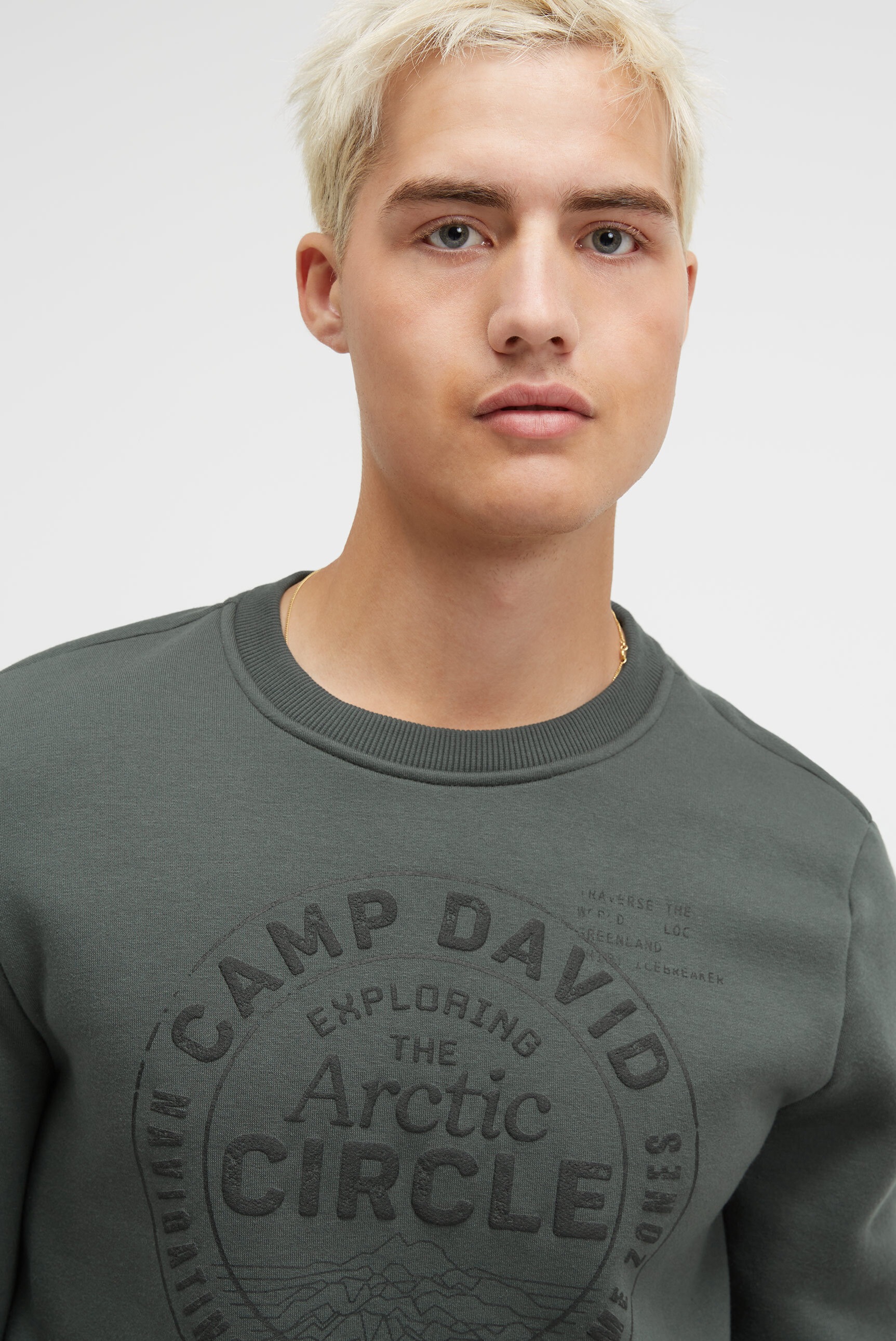 CAMP DAVID Sweater, mit weicher Innenseite