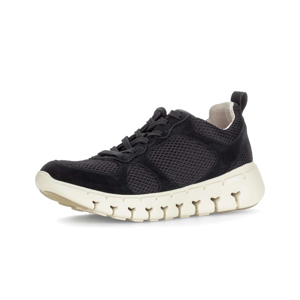 Gabor Sneaker "Sneaker low Materialmix Leder/Lederimitat" günstig online kaufen