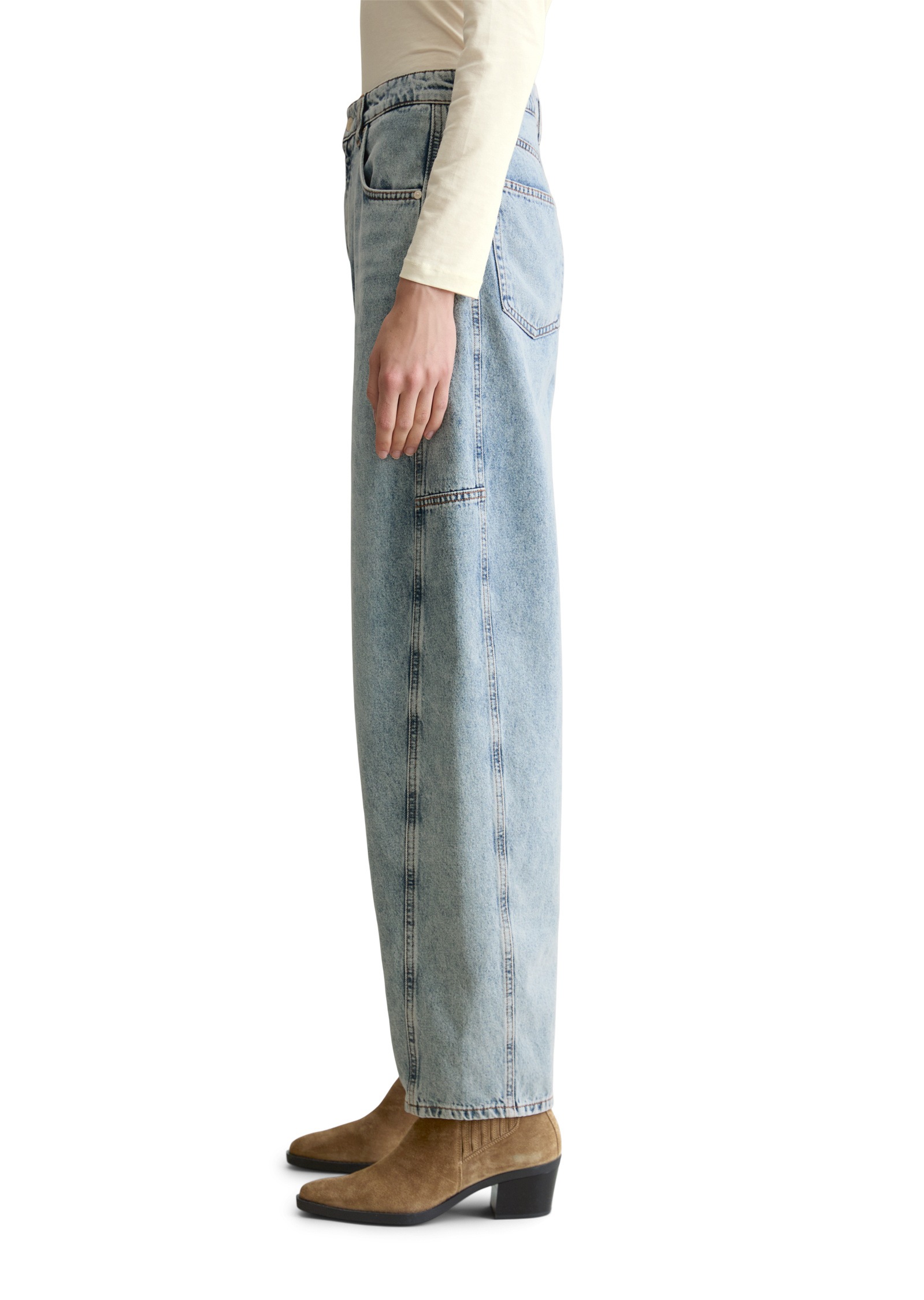 Marc OPolo DENIM Relax-fit-Jeans "aus Denim mit europäischen Brennnesselfas günstig online kaufen