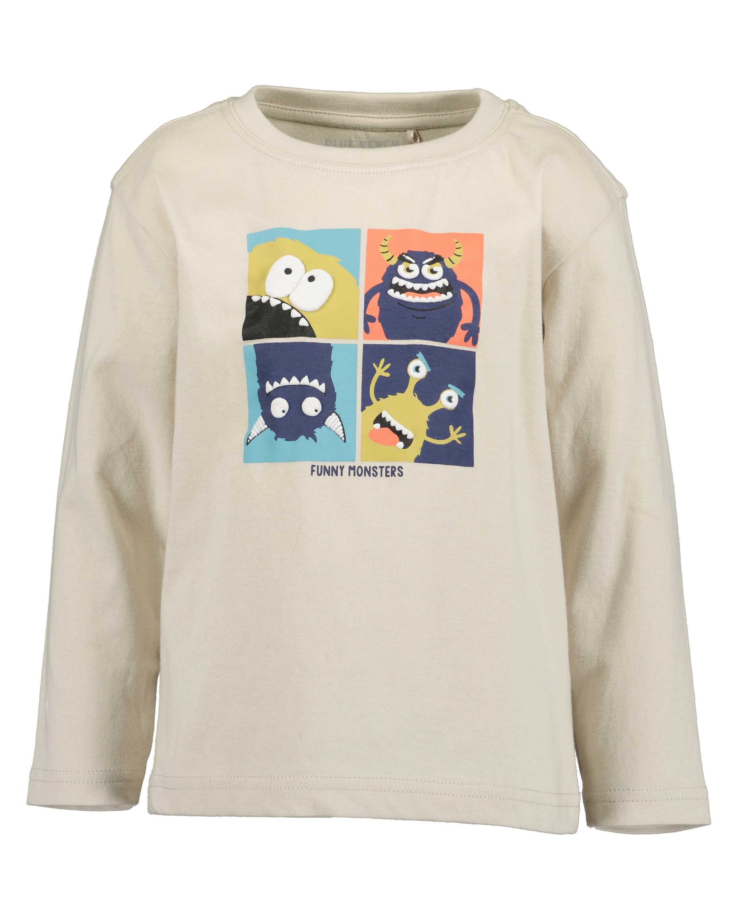 Blue Seven Langarmshirt, (Packung, 2 tlg.), mit tollen Comic-Prints