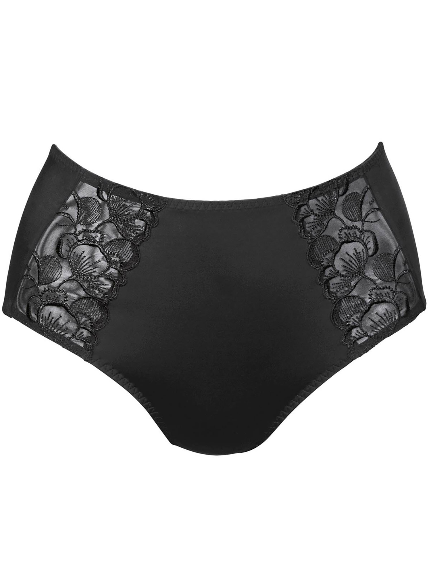 ANITA Damen Taillenslip "Damen Taillenslip Lucia", Gr. 52, schwarz, Obermaterial: 79% Polyamid PA. 16% Elasthan EL. 5% Polyester PES., Unterhosen