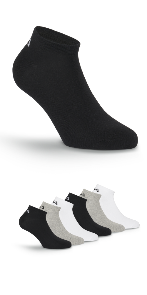 Fila Socken "UNISEX INVISIBLE PLAIN SOCKS" 6 Stk. tlg. mit eingestricktem L günstig online kaufen