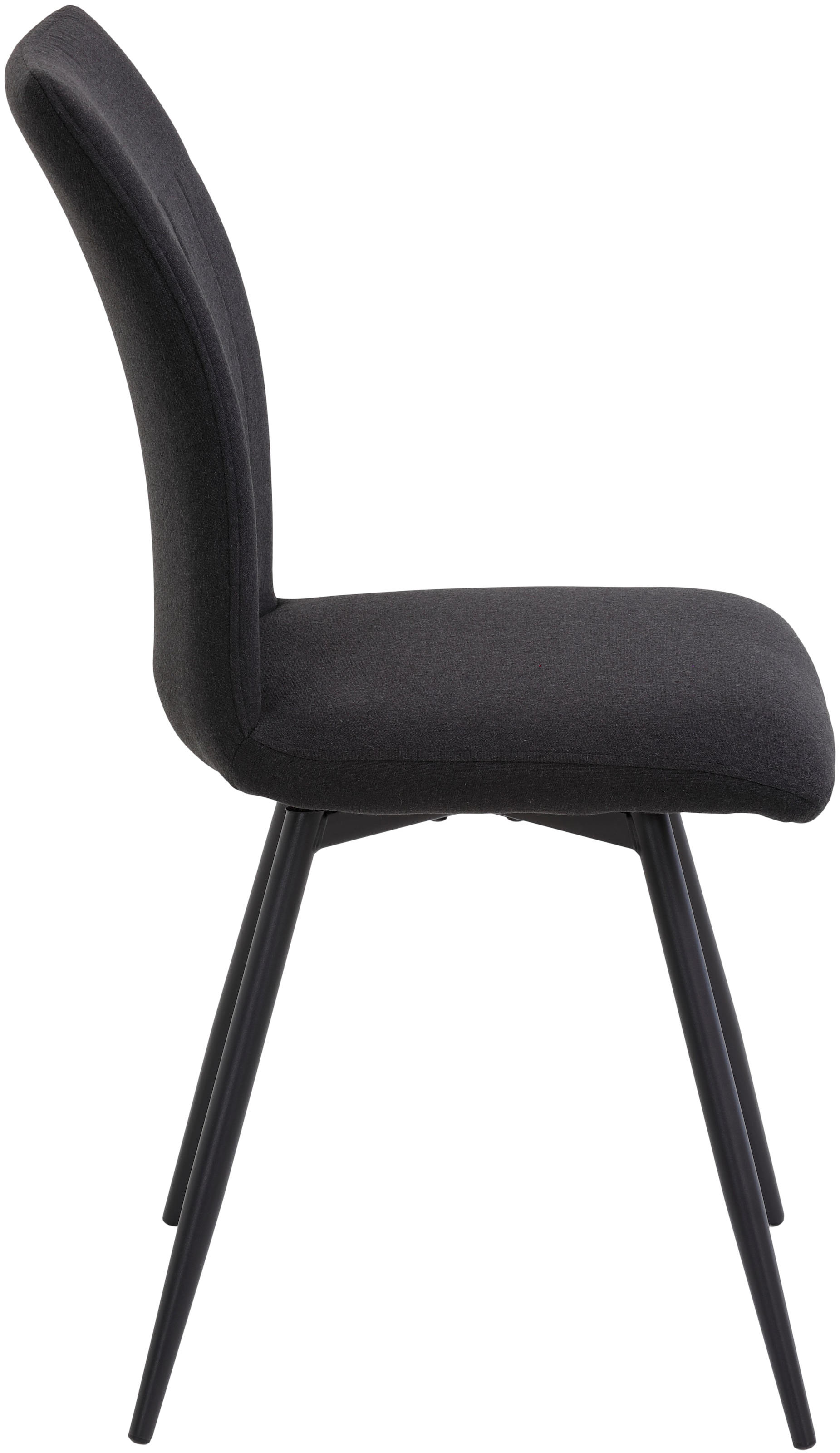 HELA Drehstuhl »Vierfußstuhl RIO«, (Set), 4 St., Webstoff, Esszimmerstuhl, 360° drehbar, gepolstert, Webstoff, 120kg belastbar