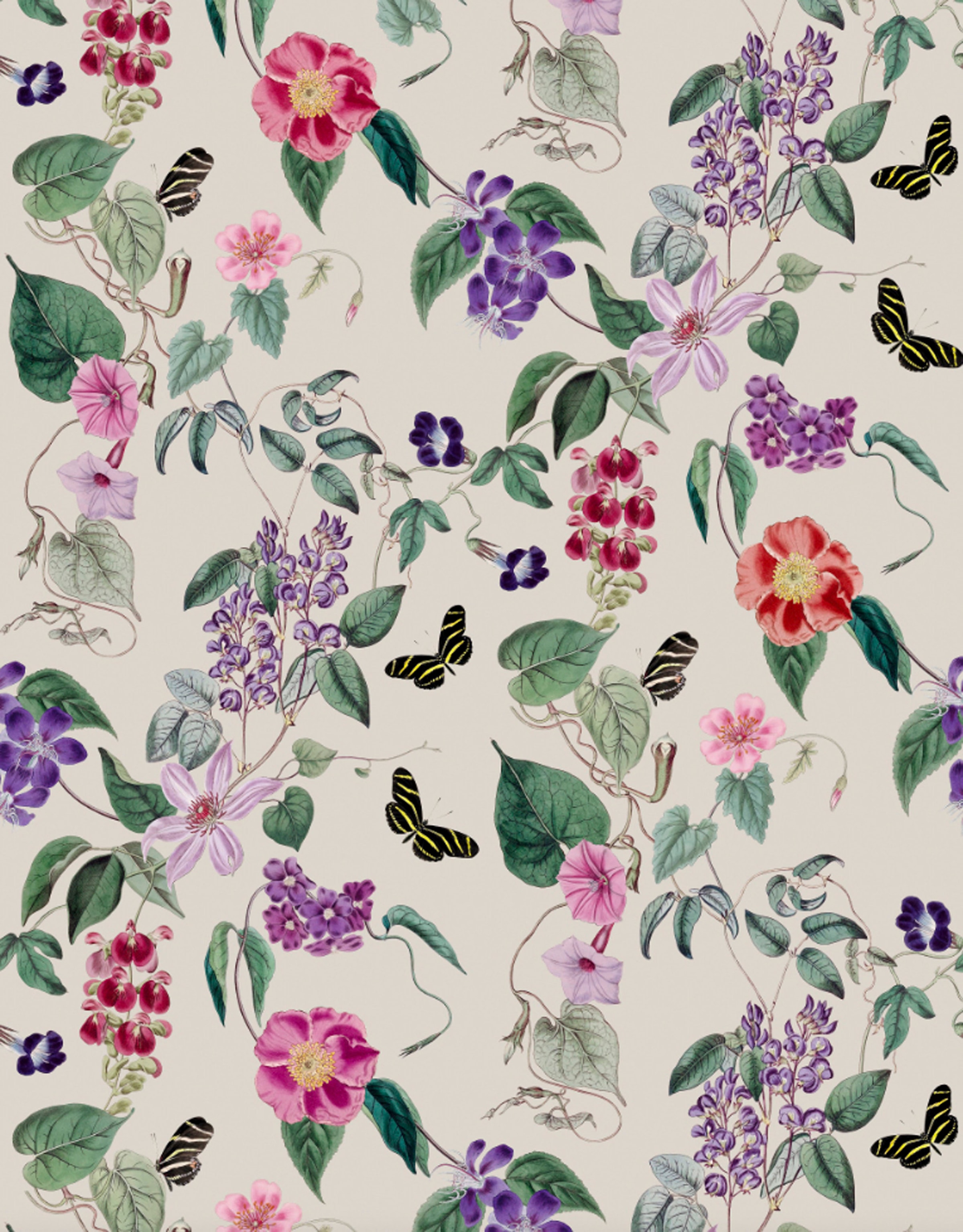 MARBURG Fototapete "Blossom", B/L: 2,12m x 2,7m, Rollen: 1, beige, Schlafzimmer, Tapeten, Blumen moderne Tapete für Wohnzimmer Schlafzimmer Küche