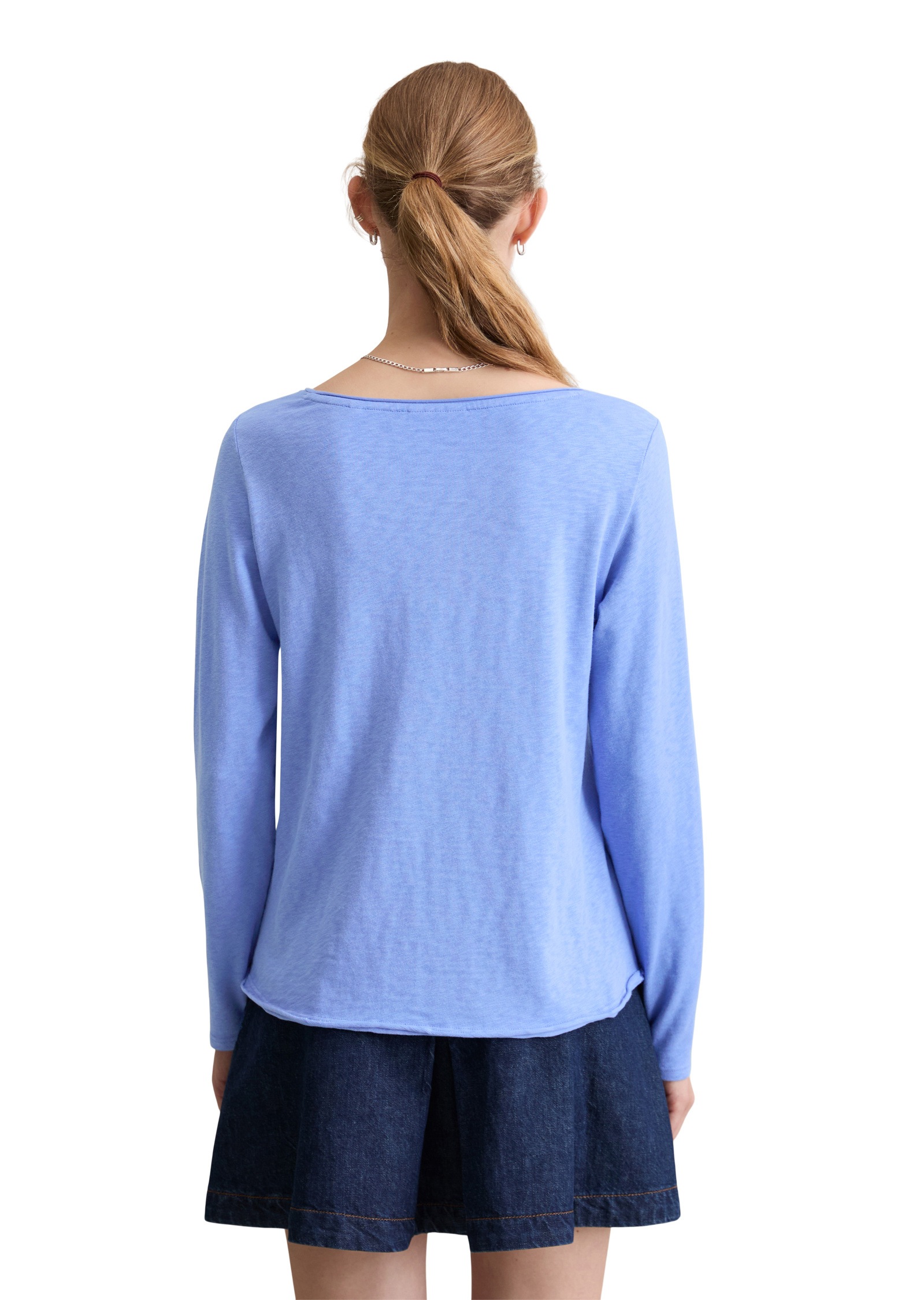 Thumbnail - Marc OPolo DENIM Langarmshirt "aus Organic Cotton"