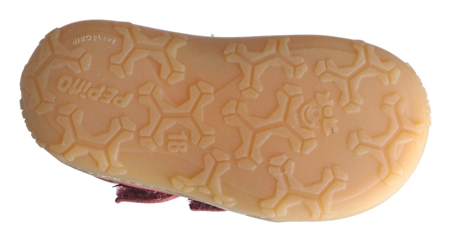 PEPINO by RICOSTA Lauflernschuh »CHRISY WMS Mittel«, Klettschuh, herausnehmb. Innensohle, Größenschablone zum Download