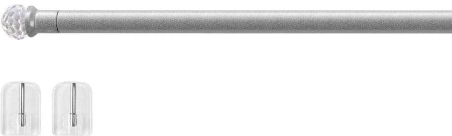 Good Life Vitragenstange "Crystal" Ø 10 mm 1 läufig-läufig ausziehbar günstig online kaufen