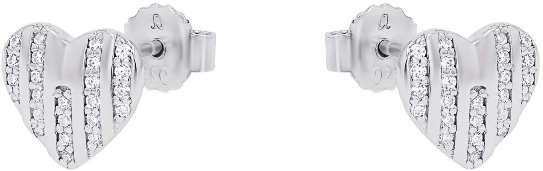 s.Oliver Paar Ohrstecker »2038767«, mit Zirkonia (synth.)