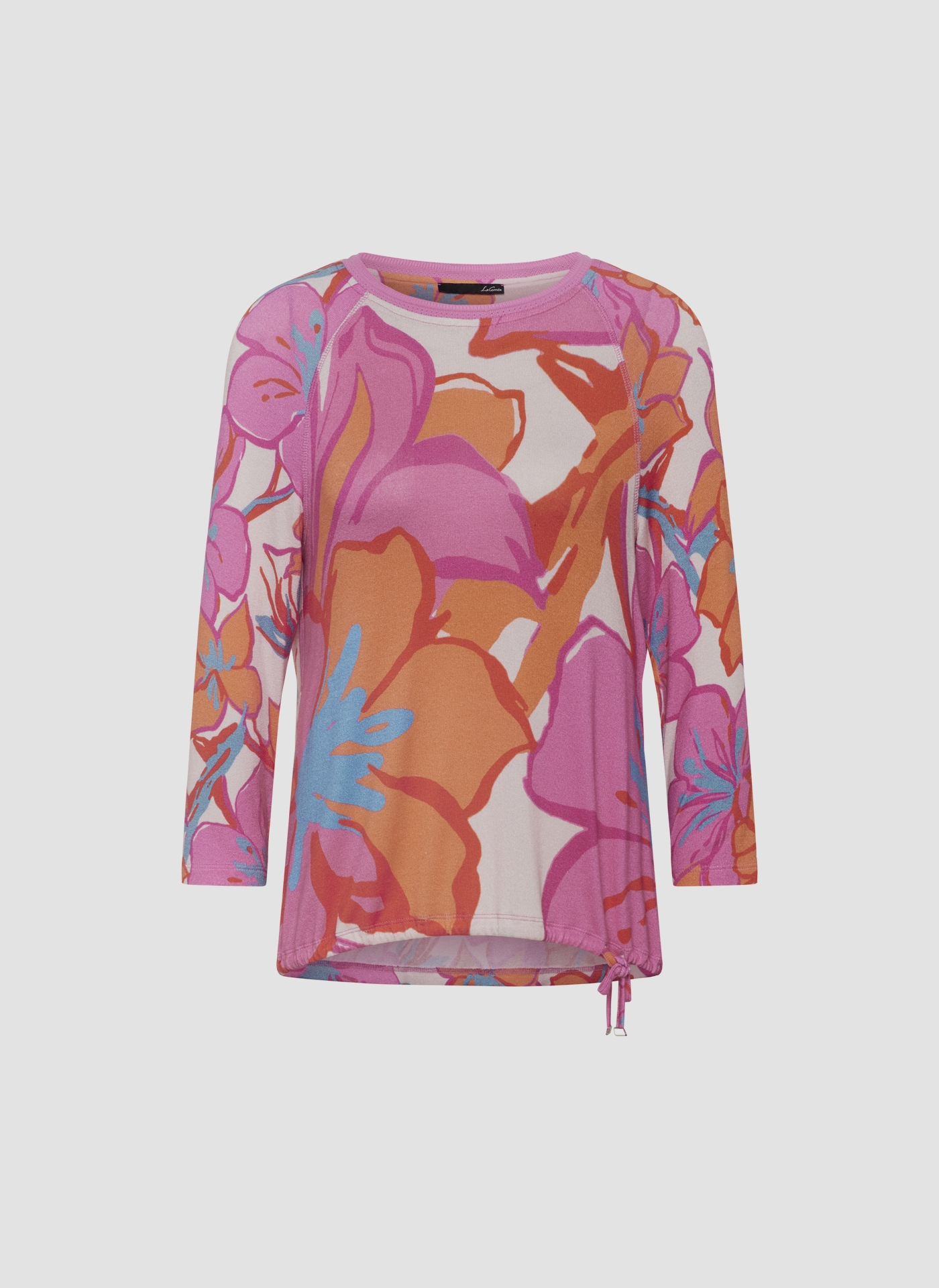 LeComte Print-Shirt »LeComte Farbenfrohes 3/4-Arm-Shirt mit Blumenprint«