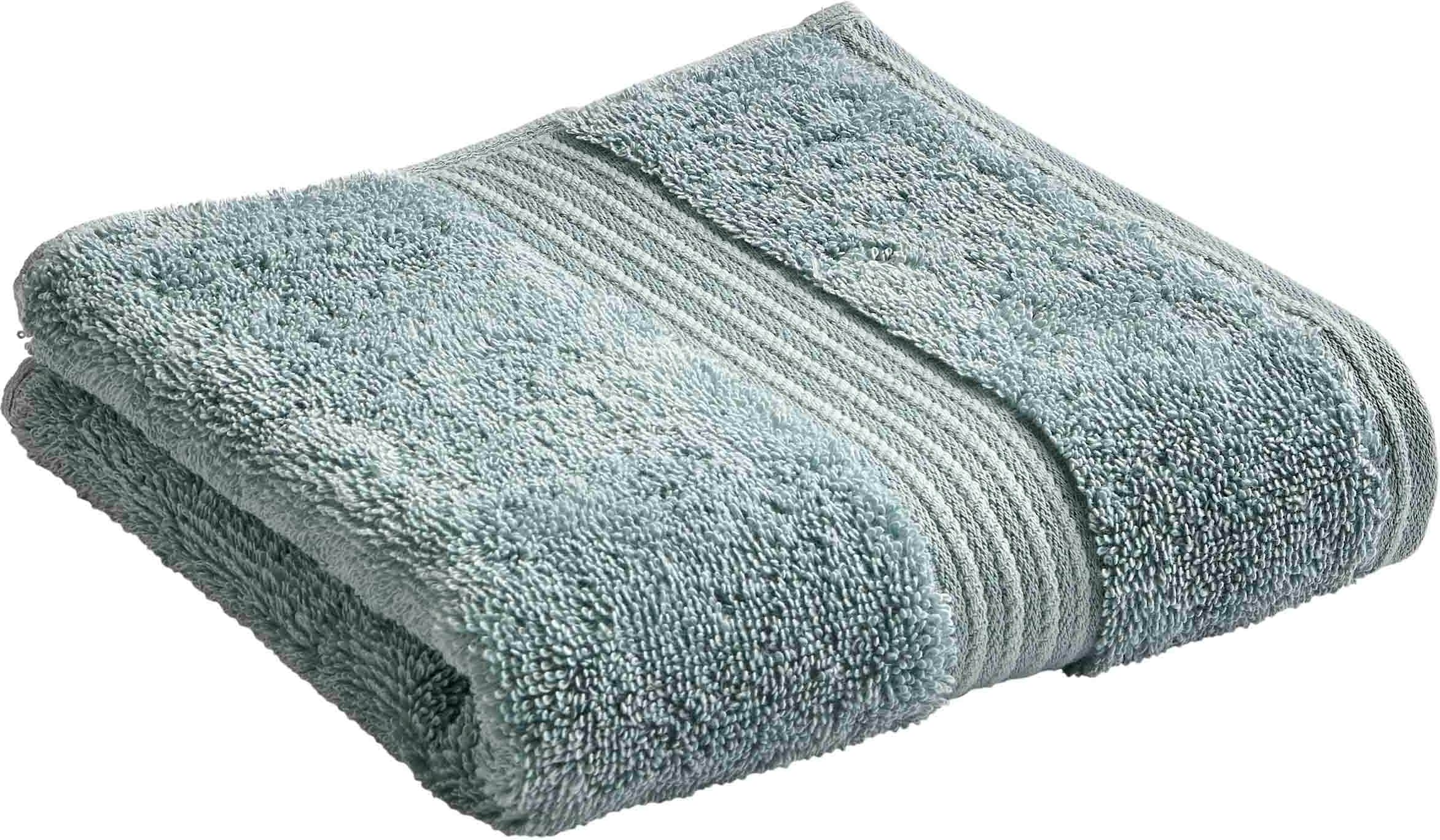 Gästehandtücher CHRISTY, B:40cm L:76cm, blau, Walkfrottier, Obermaterial: 100% Baumwolle, Handtücher, "SUPREME", Premium-Gästetücher in