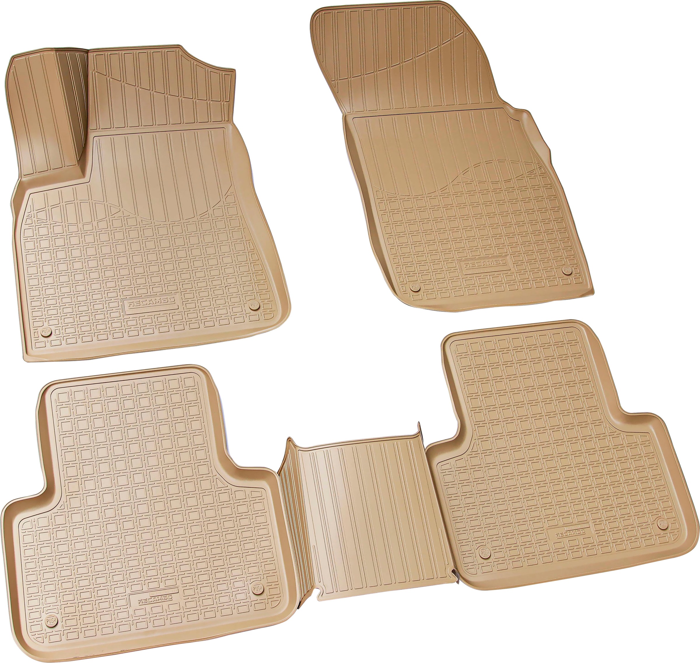 Riesiger Verkauf! RECAMBO Passform-Fußmatten »CustomComforts«, Typ | ab (Set, bestellen perfekte 2015, Passform BAUR SQ7 AUDI, Q7, St.), 4 4M