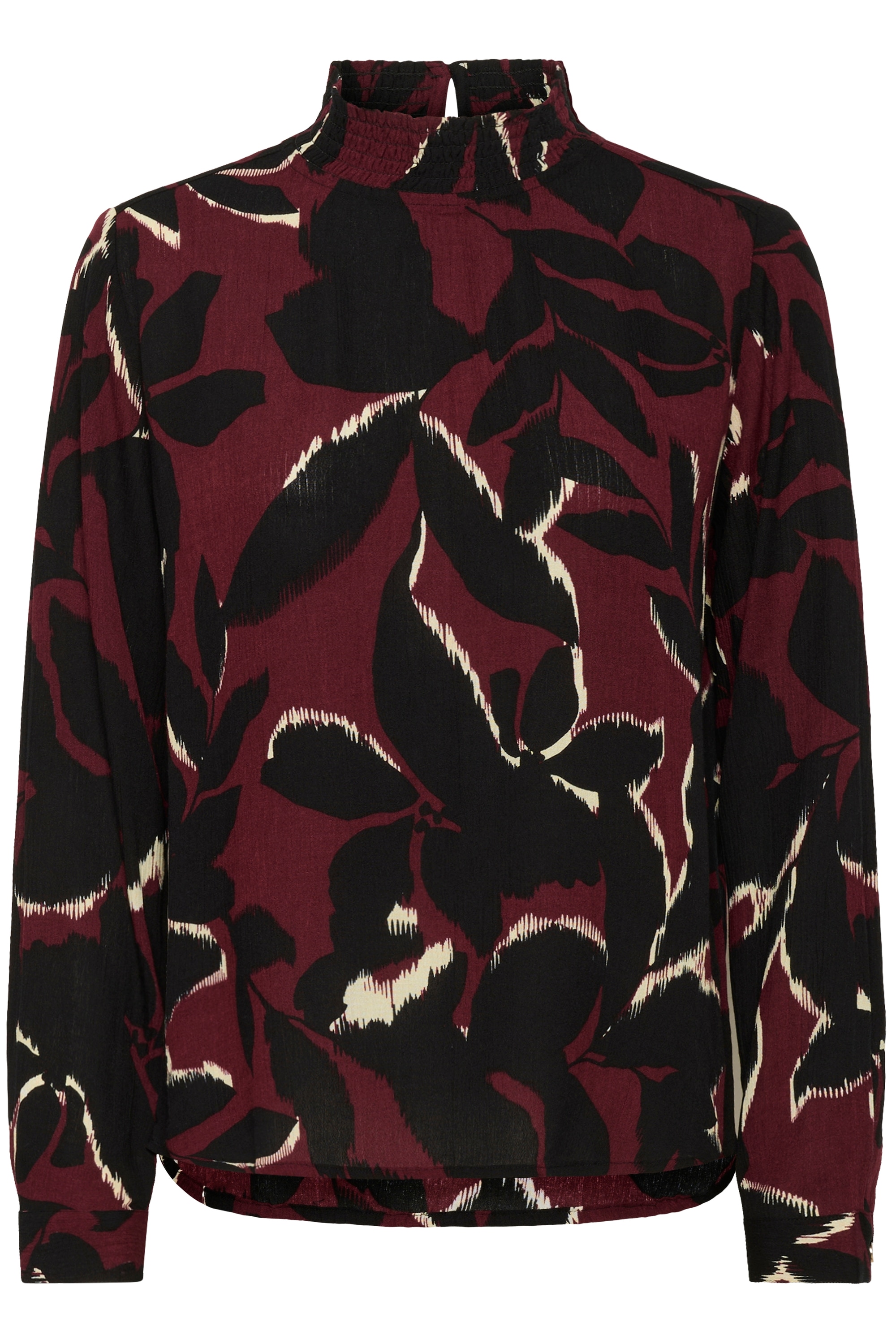 KAFFE Langarmbluse "Damen Bluse langarm KAamber"