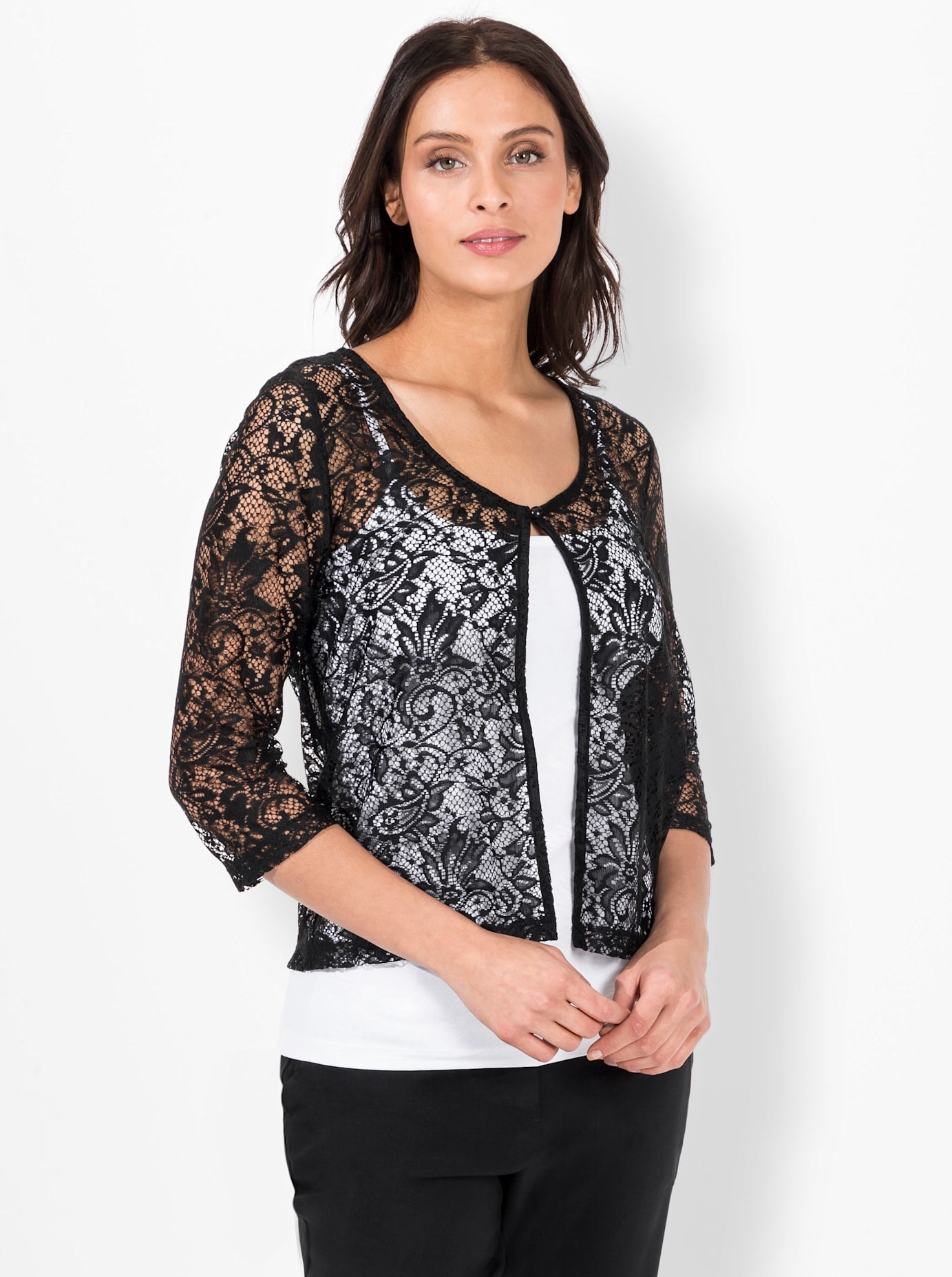 Lady Shirtjacke "Shirtjacke" 1 Stk. tlg. günstig online kaufen