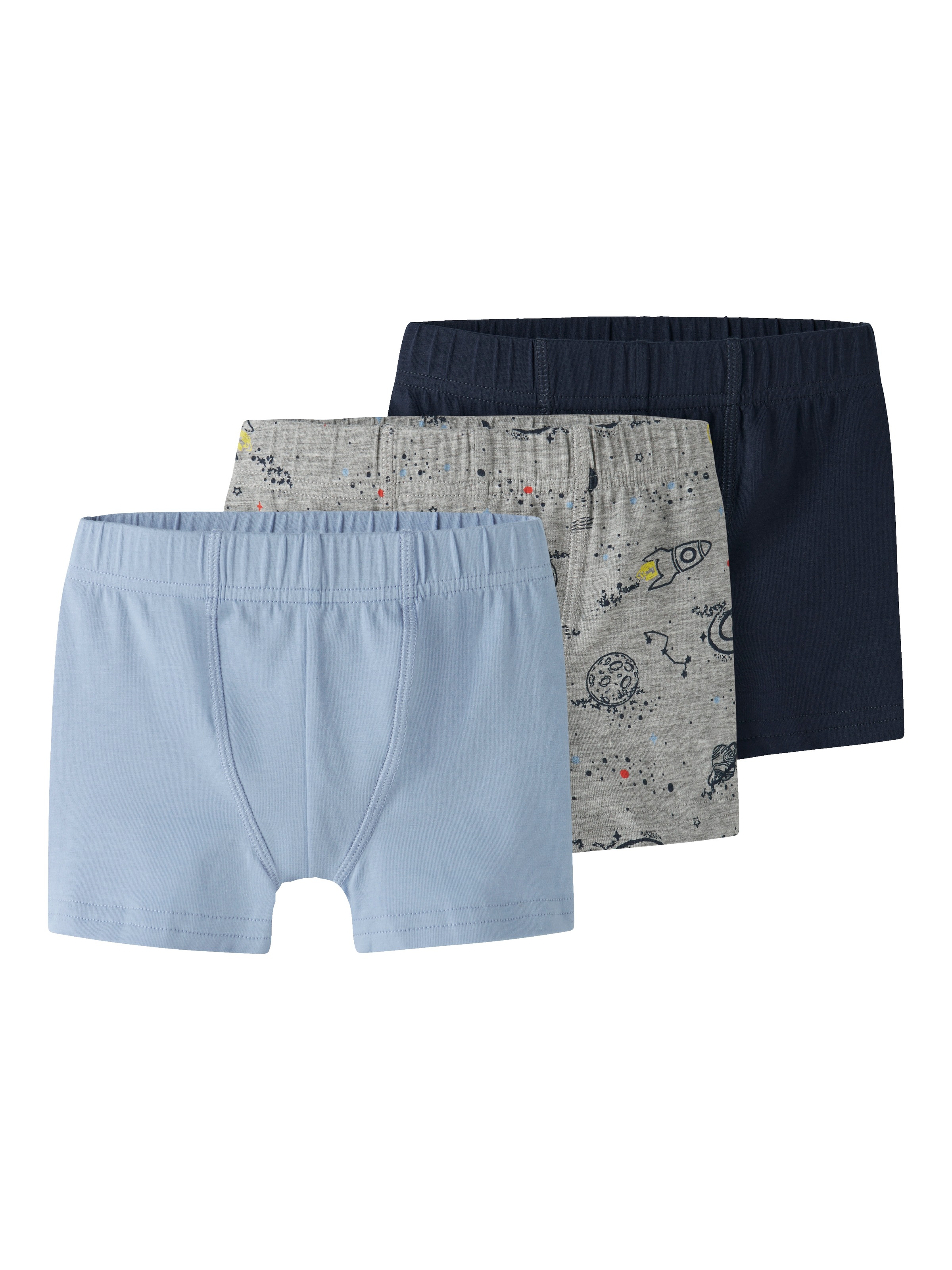 Name It Trunk »NMMTIGHTS 3P GREY SPACE NOOS« Packung, 3 Stk.