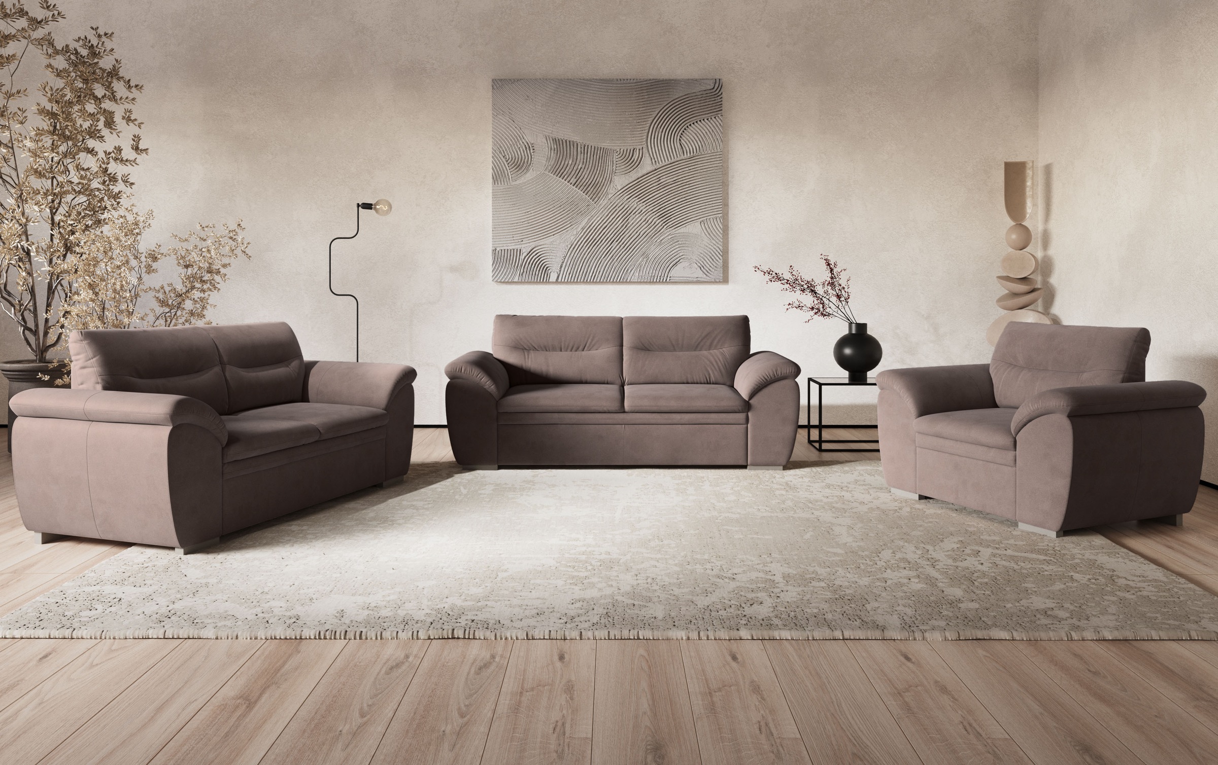 COTTA 2,5-Sitzer "Leandra" Polstergarnitur, auch als Set erhältlich günstig online kaufen