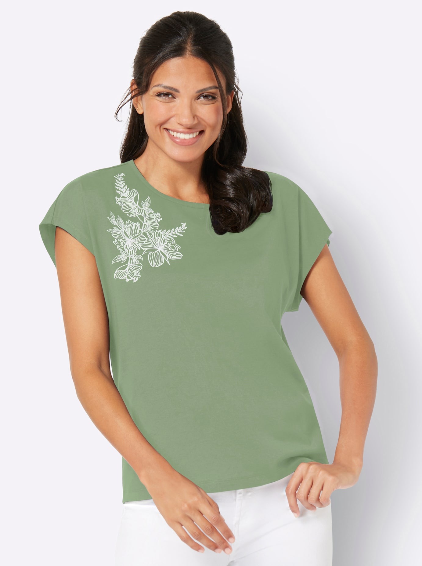 Classic Basics Kurzarmshirt "Kurzarm-Shirt" 1 Stk. tlg. günstig online kaufen