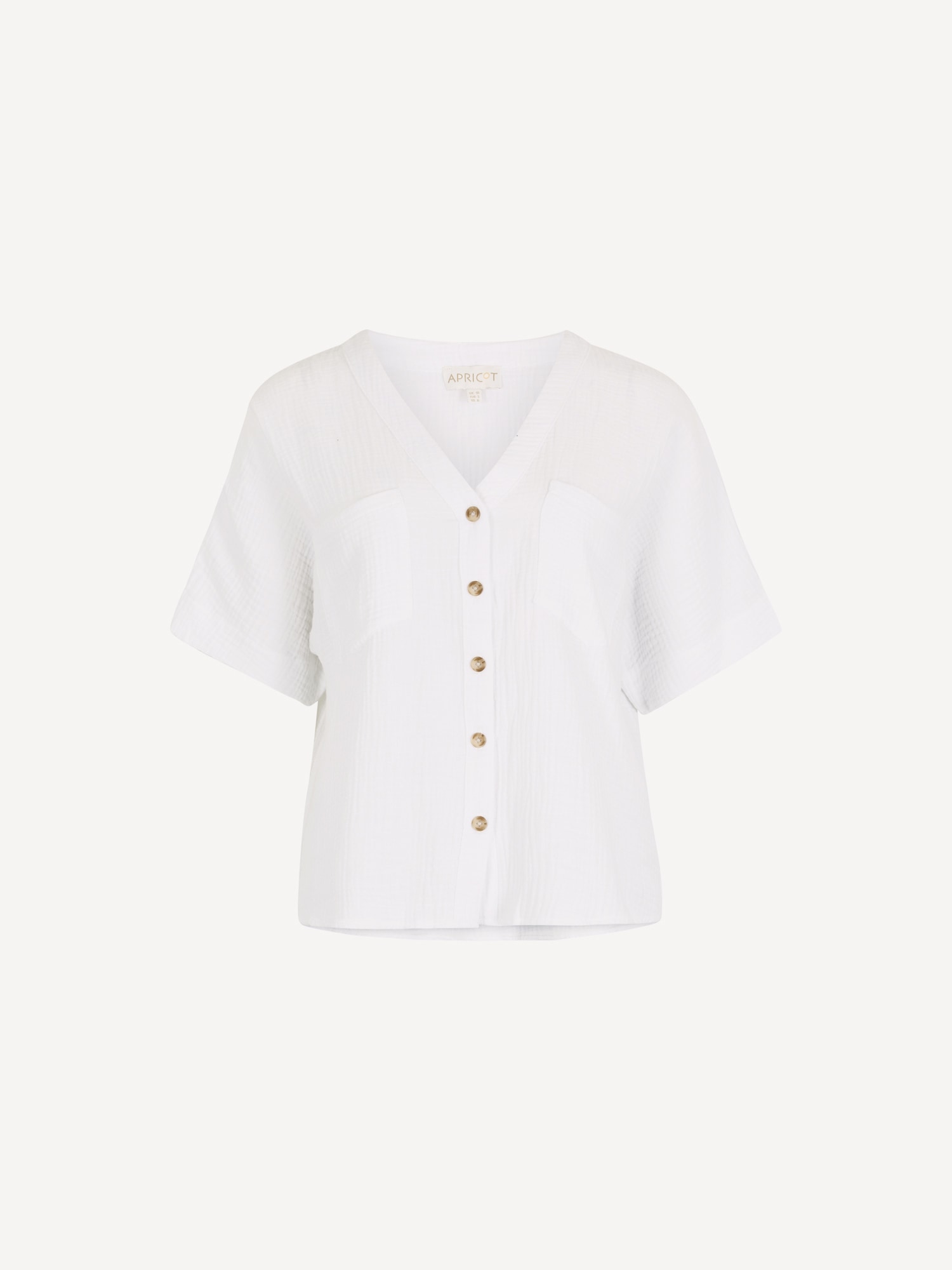 Apricot Klassische Bluse »Bluse« Einfarbig
