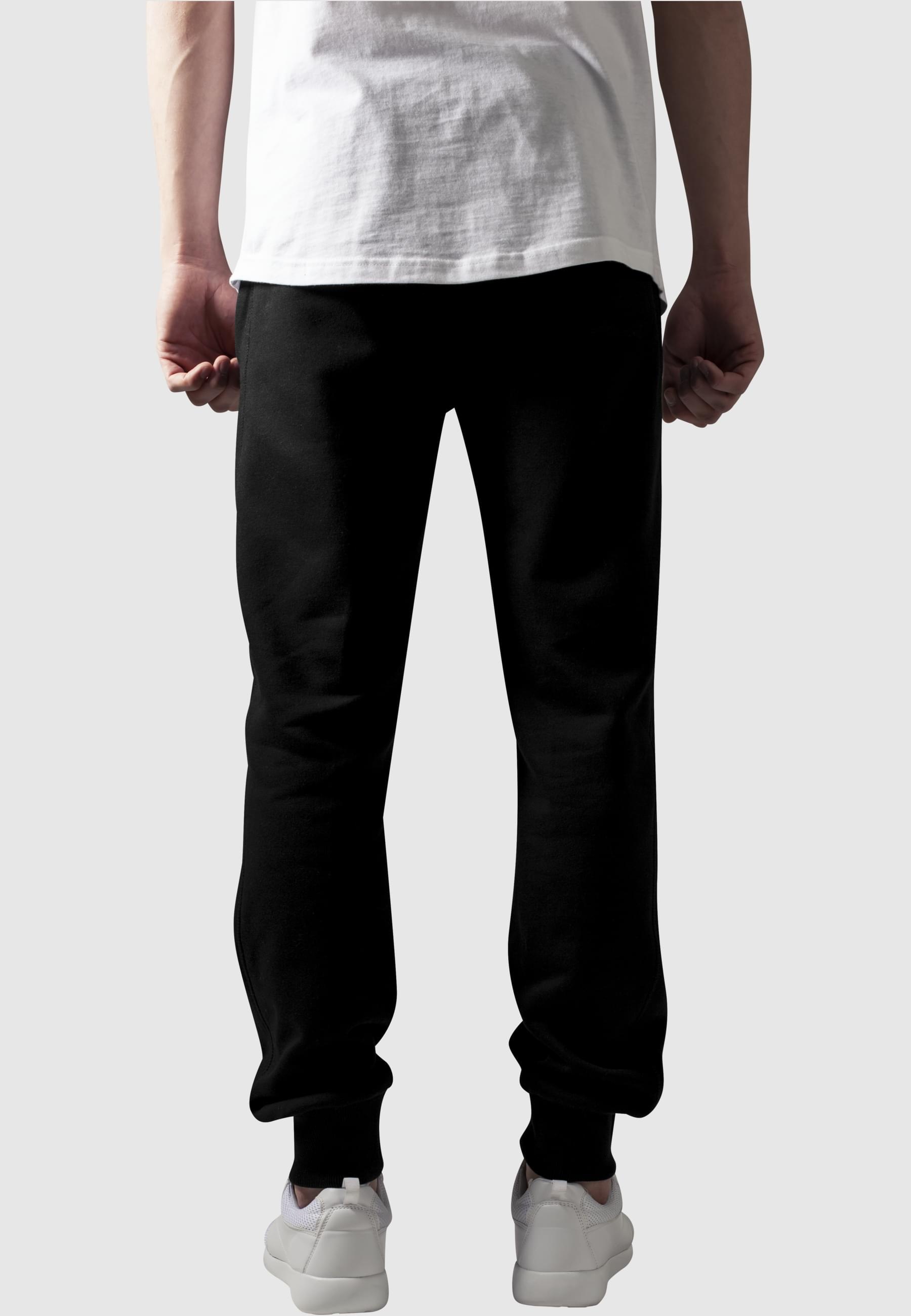 URBAN CLASSICS Stoffhose »Urban Classics Herren Straight Fit Sweatpants«, (1 tlg.)