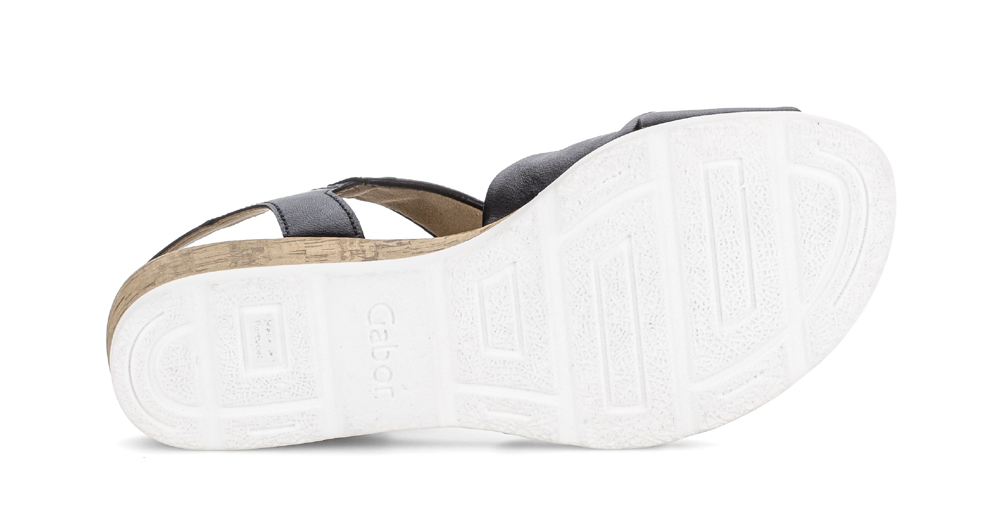 Gabor Malta Wedge Sandal Black 43 3