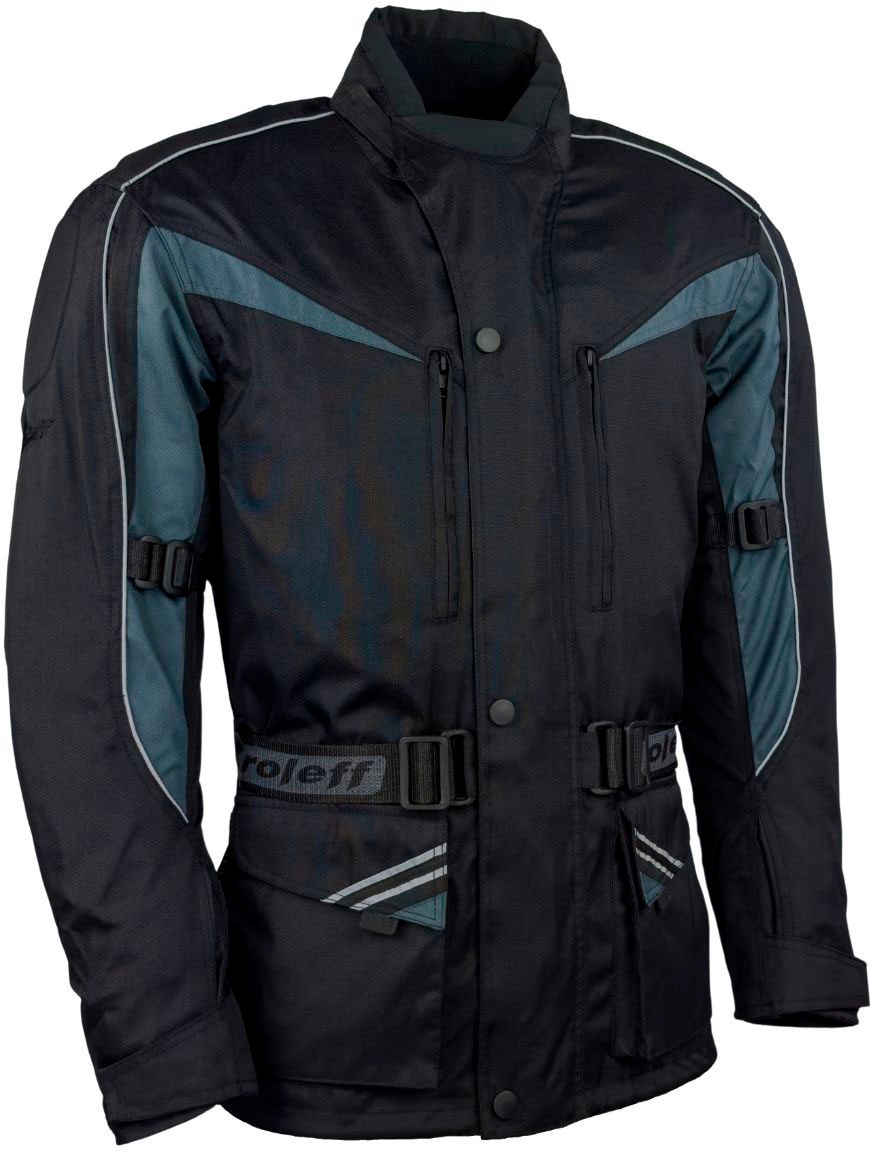 roleff Motorradjacke »Cologne«, Mit Sicherheitsstreifen