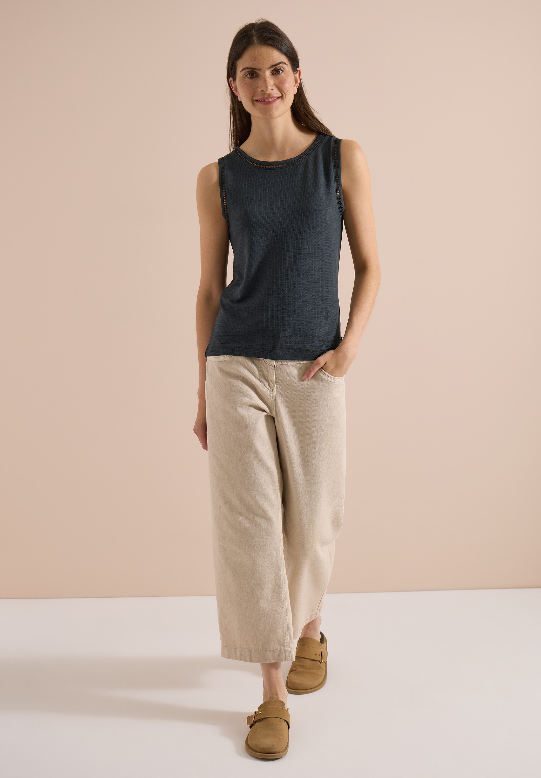 Cecil Tanktop mit U-Boot-Ausschnitt