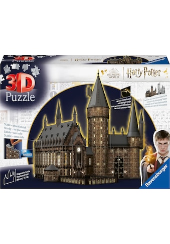 3D-Puzzle »Hogwarts Schloss - Die Große Halle - Night Edition«