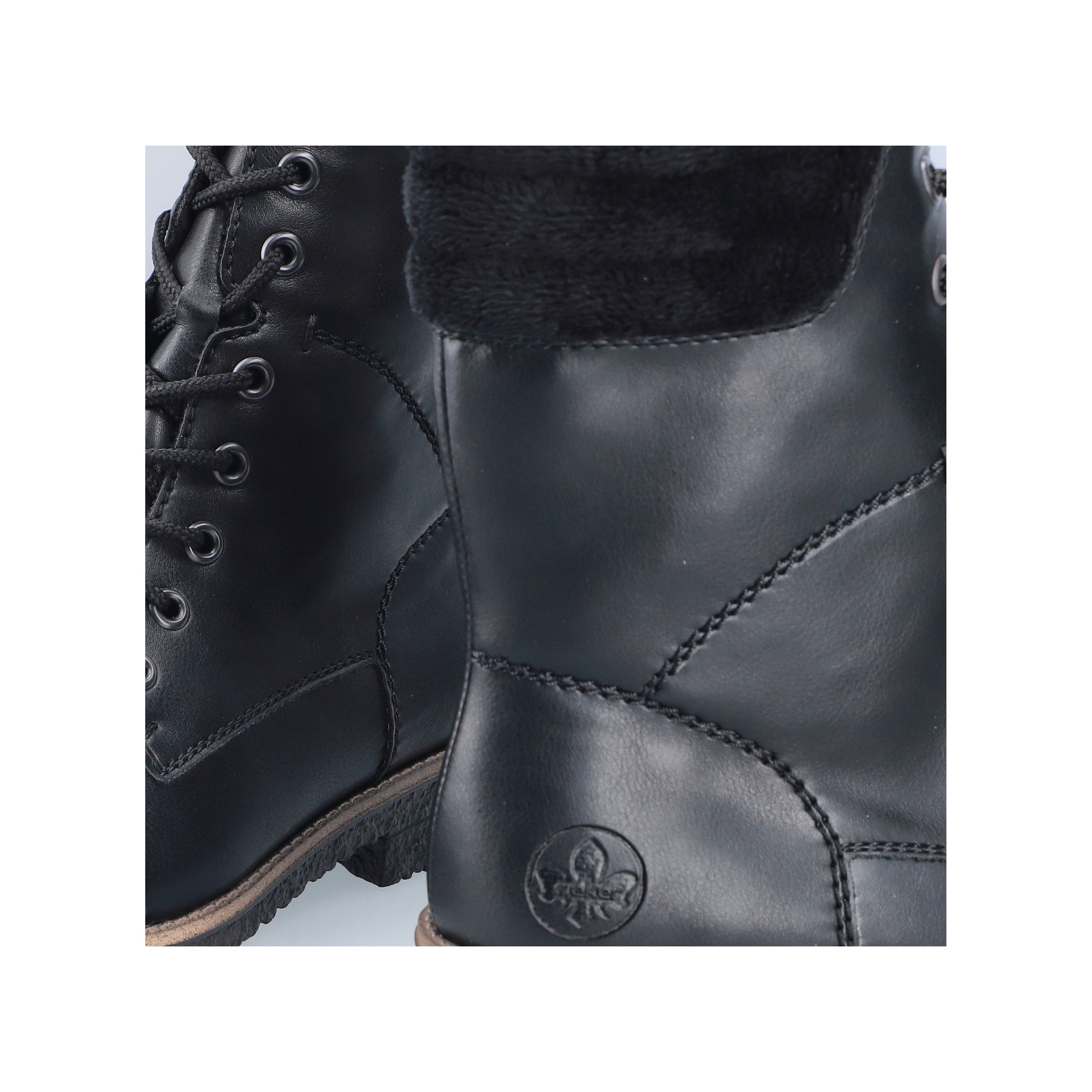 Rieker Schnürstiefelette, Schnürboots, Herbstboots mit gepolstertem Schaftr günstig online kaufen