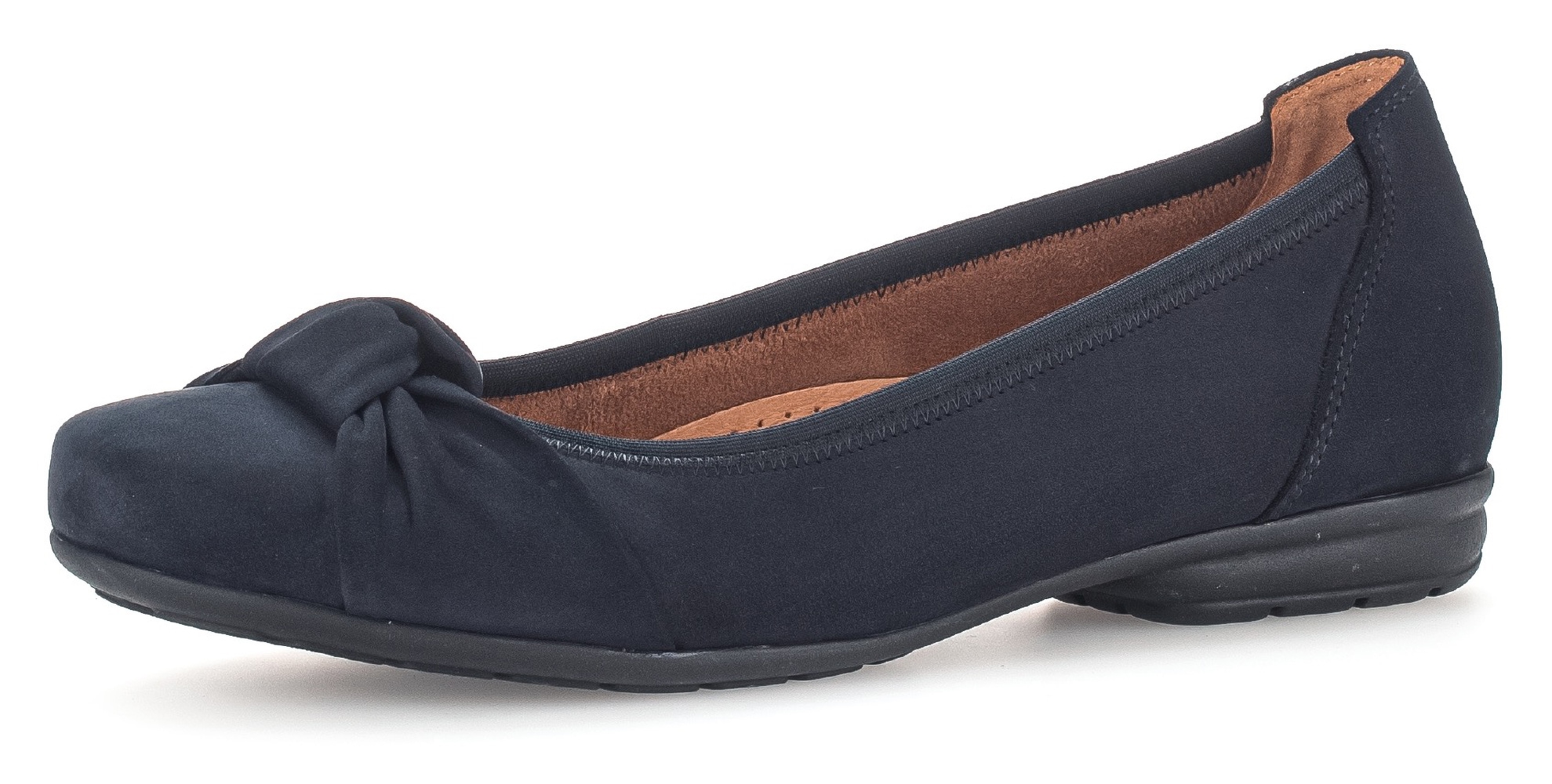 Gabor Ballerina "FLORENZ" Business Schuhe, Slipper mit modischem Knoten, We günstig online kaufen