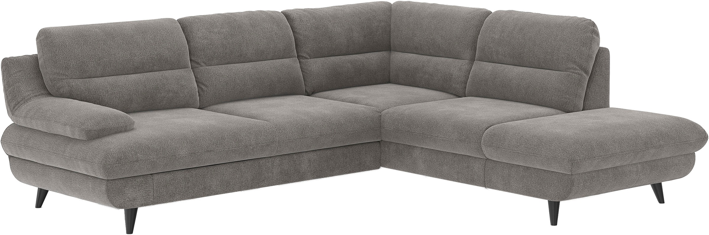 COTTA Ecksofa »Pike L-Form, B: 266 cm« optional Bettfunktion & Bettkasten