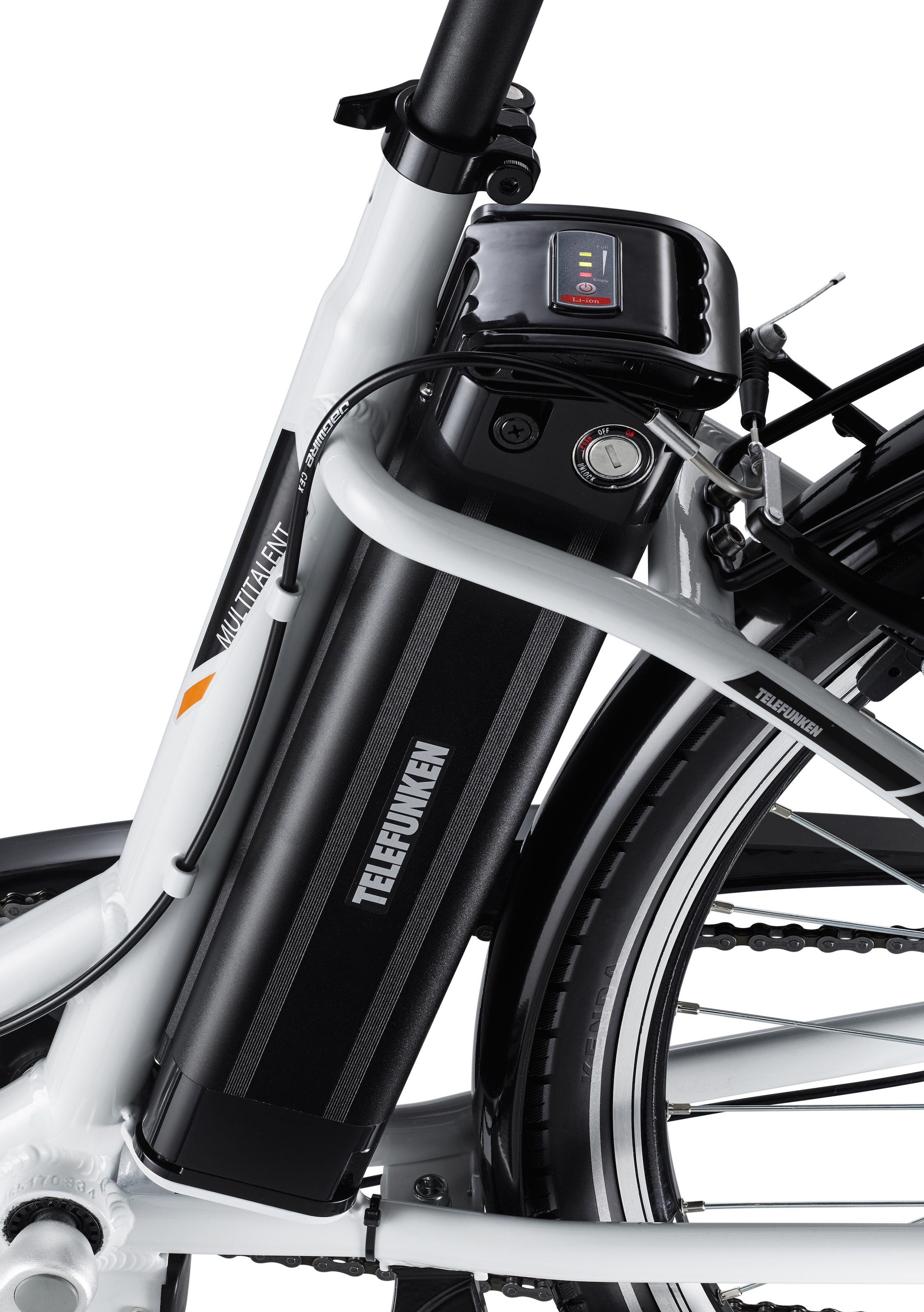 Telefunken E-Bike »Multitalent RC840«, 7 Gang, Shimano, Nexus, Frontmotor 250 W, Pedelec, Elektrofahrrad für Damen u. Herren