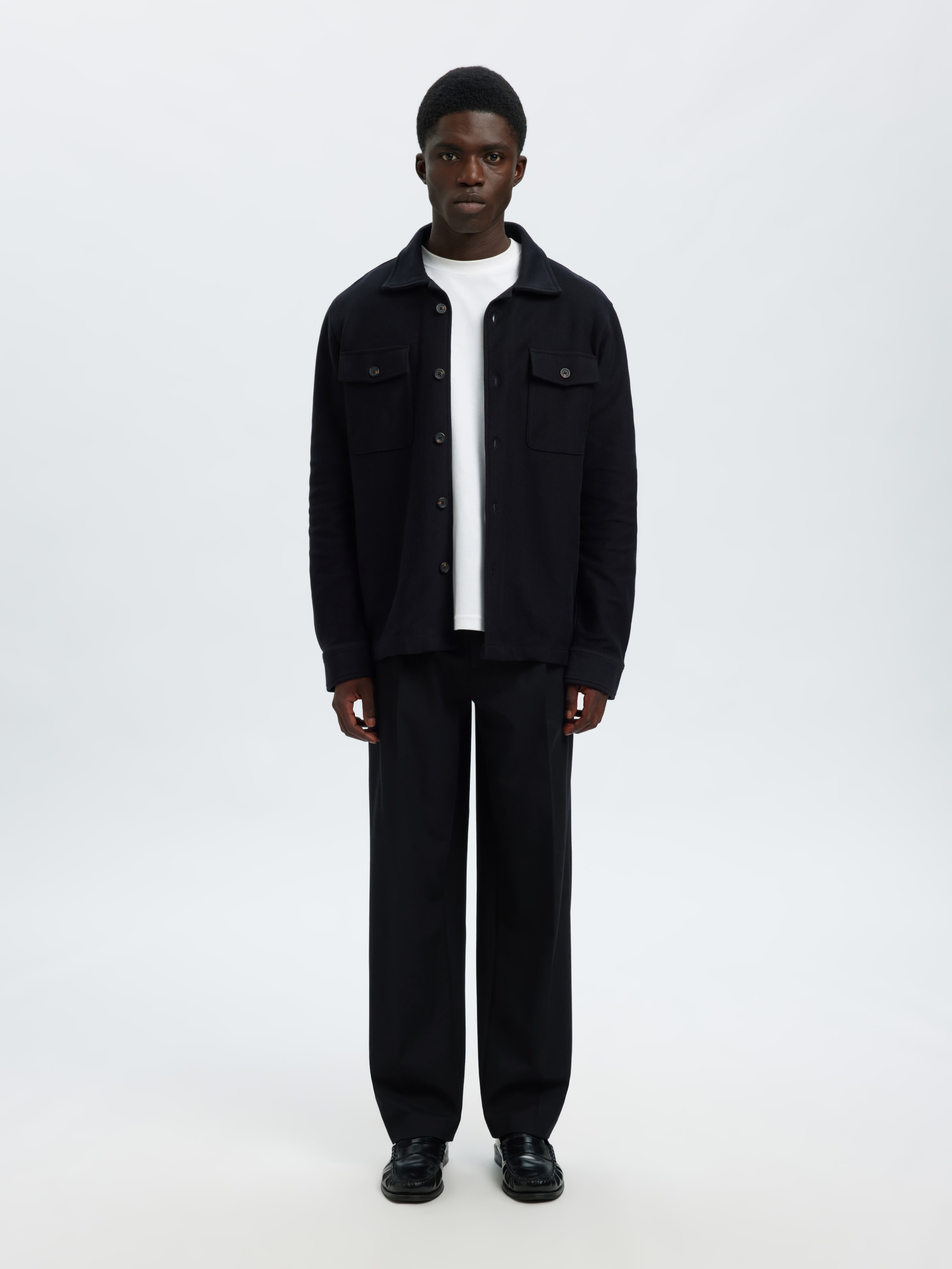 SELECTED HOMME Chinohose »SLH220-LOOSE FINN FLEX PANTS NOOS«