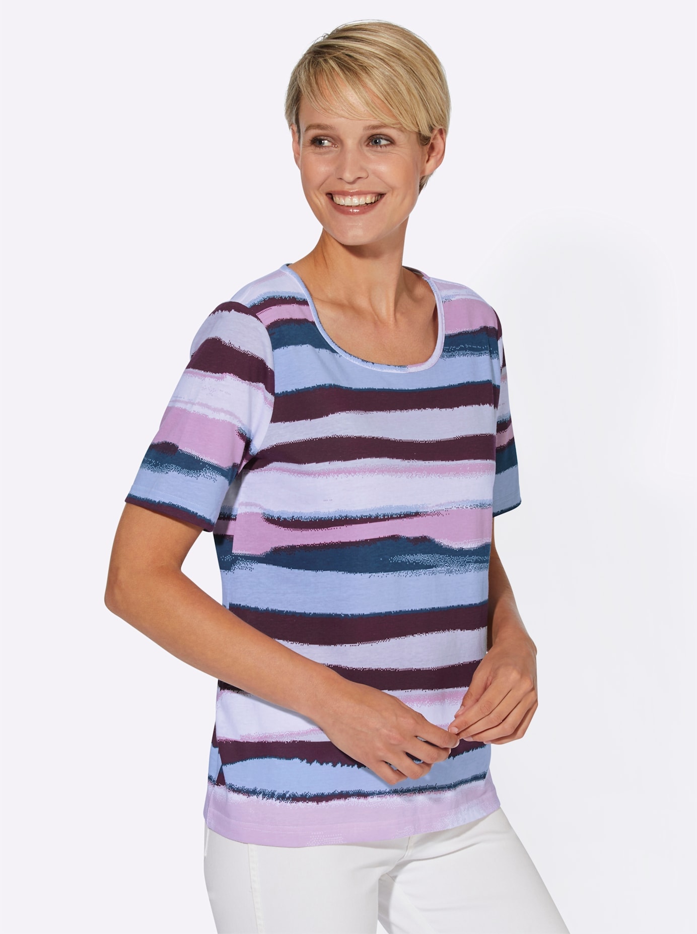 Classic Basics Kurzarmshirt "Shirt" 1 Stk. tlg. günstig online kaufen