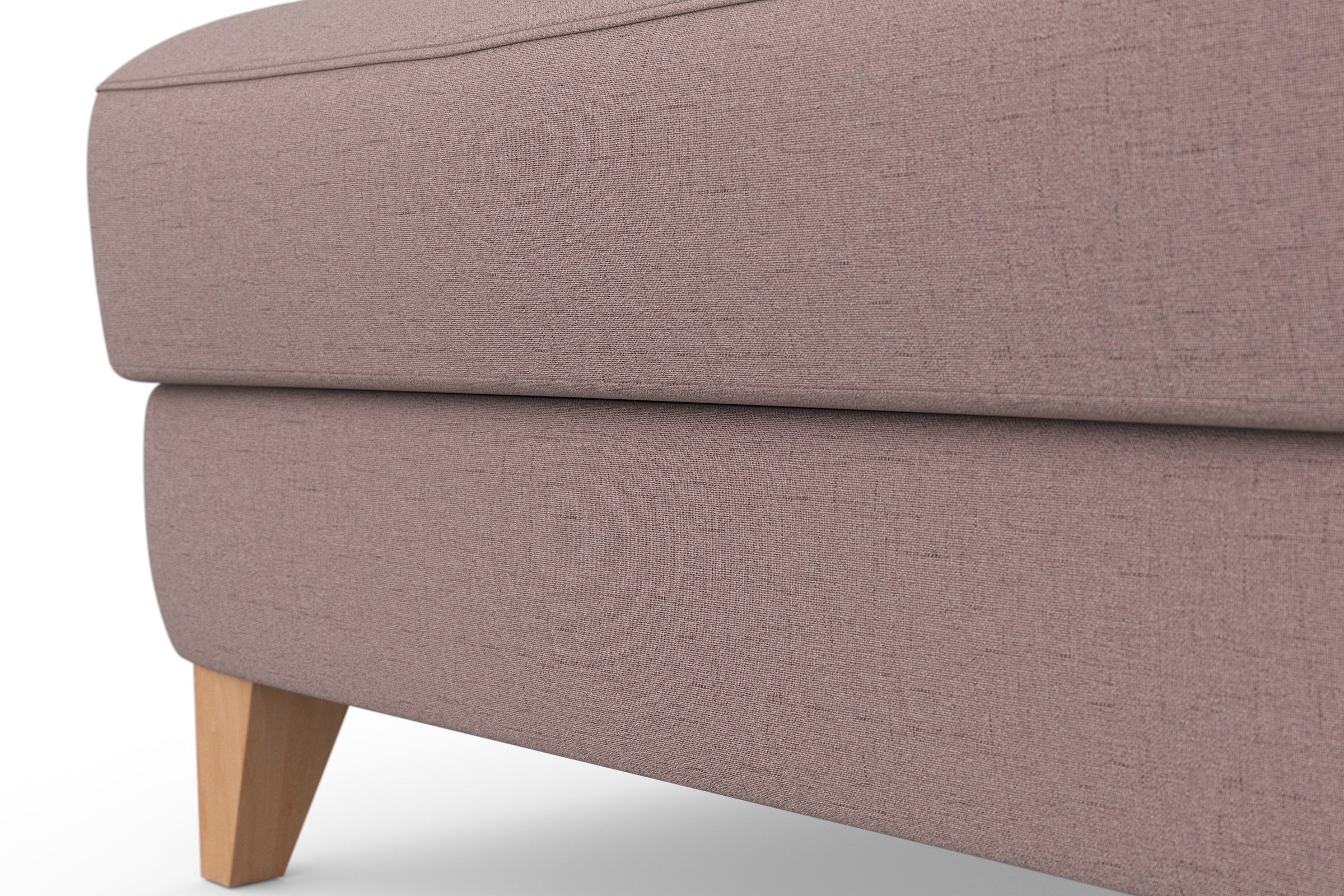 sit&more Ecksofa »Visby L-Form« Wahlweise mit Bettfunktion und Stauraum, frei im Raum stellbar