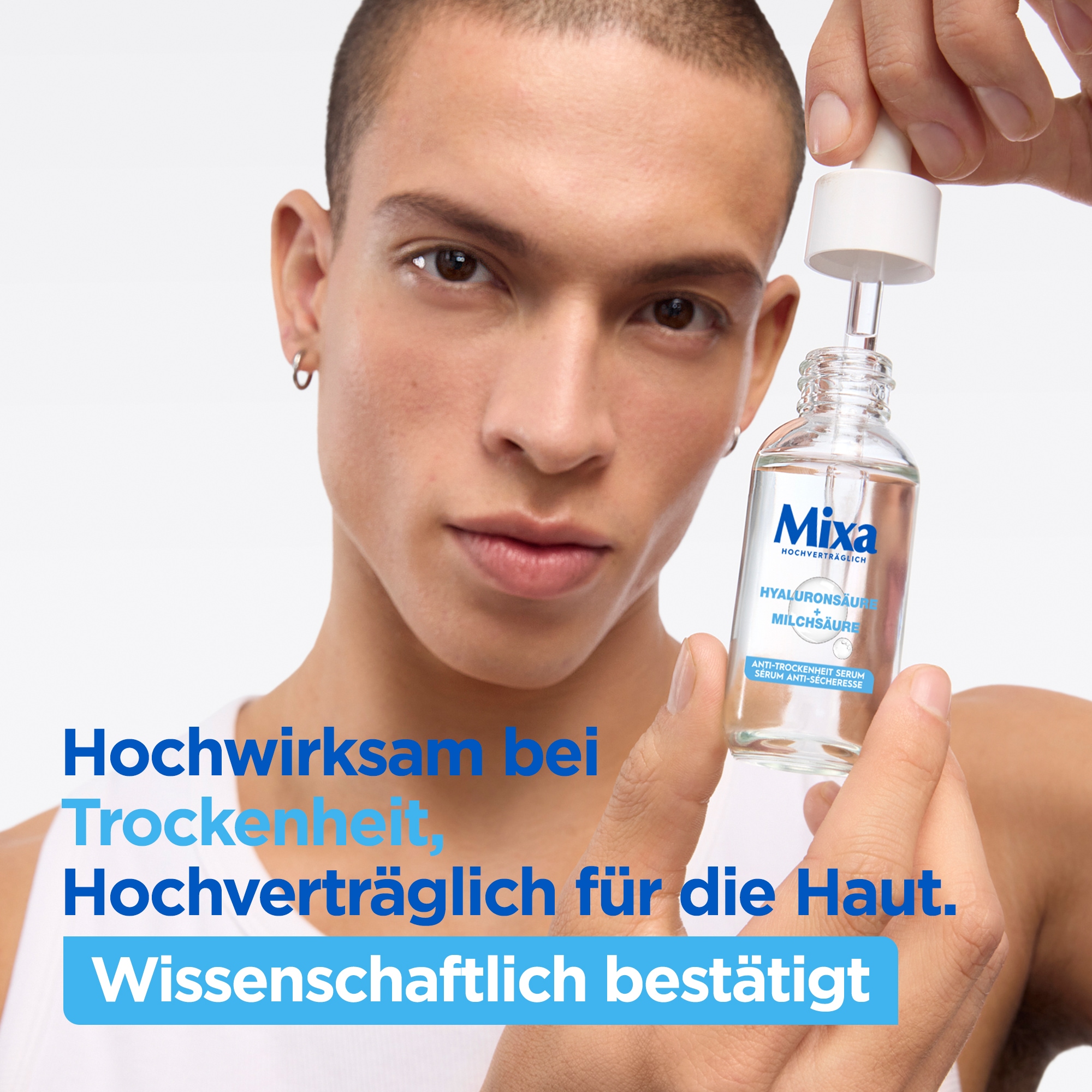 Mixa Gesichtsserum »Mixa Anti-Trockenheit Serum«, mit hoher Wirksamkeit