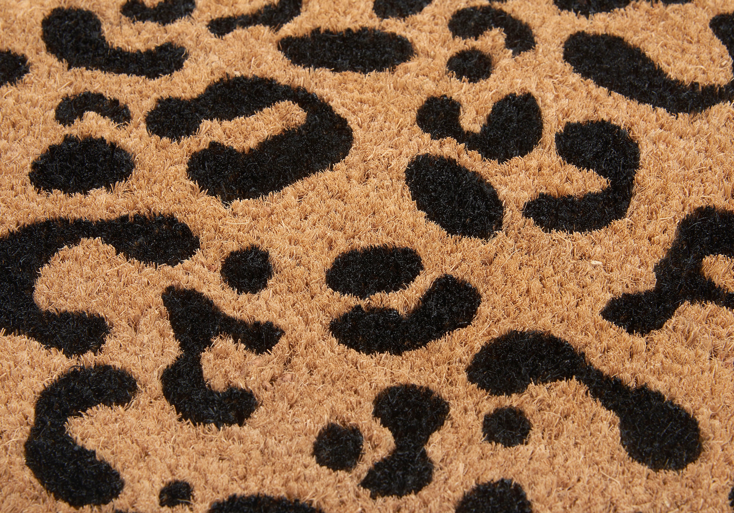 Fußmatte Rutschfest, rechteckig, Kokos Mats »Mix Leopard Kokosmatte, Innen, Look«, HANSE Outdoor, Home Kokos, | BAUR Flur Schmutzfangmatte,