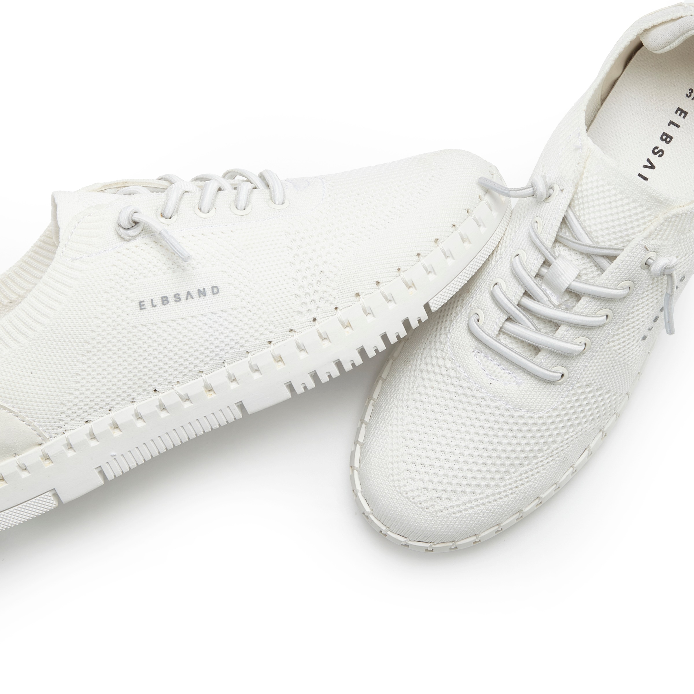 Elbsand Sneaker »Freizeitschuh, Slip-On-Sneaker«  zum Reinschlüpfen mit elastischen Schnürbändern VEGAN