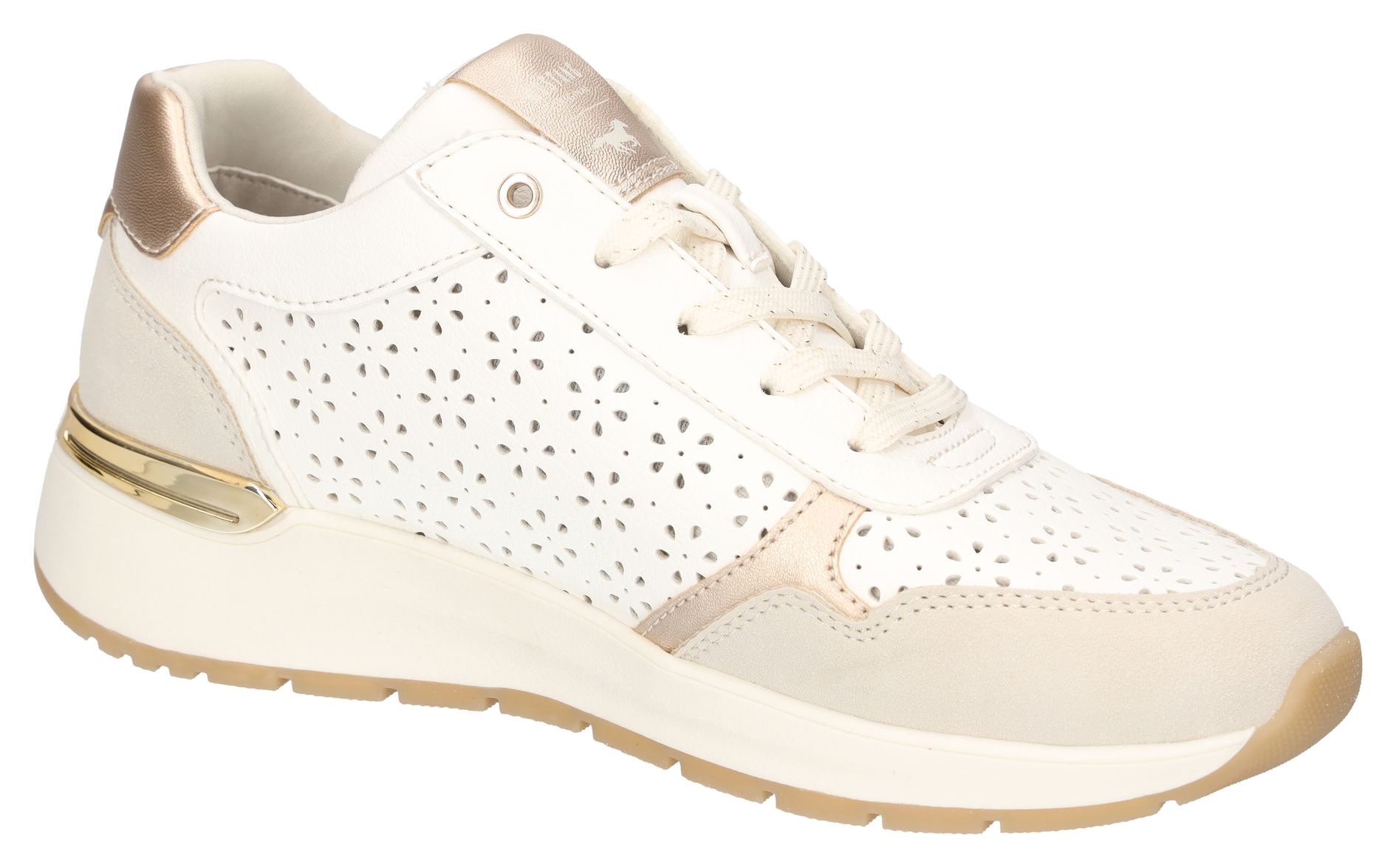 Mustang Shoes Sneaker, Runners Sneaker, Plateausneaker mit Außenreißverschluss