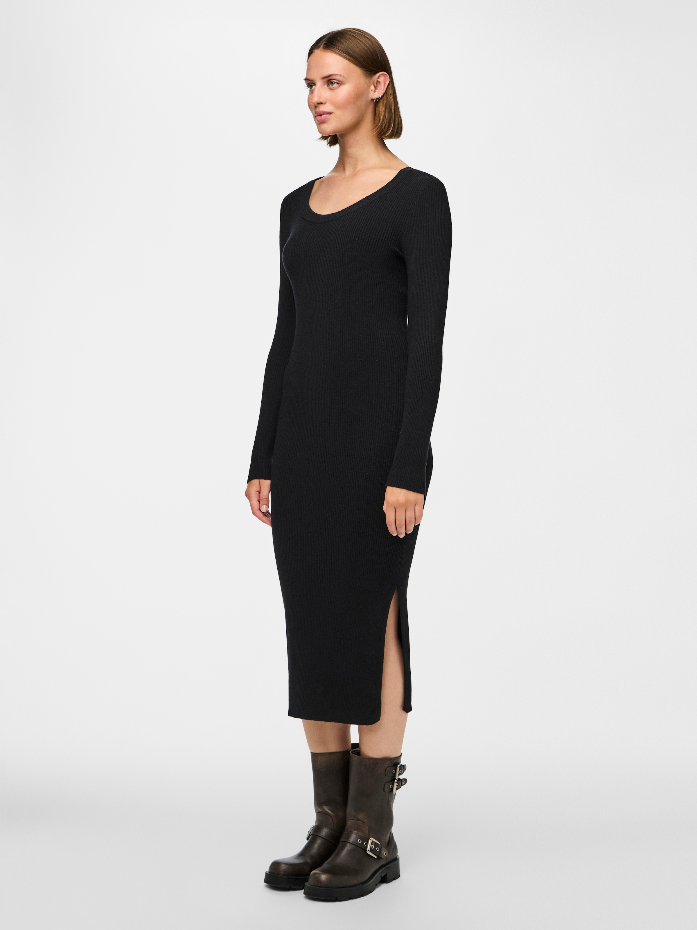 pieces Megzta suknelė »PCMIRA LS KNIT Suknelė...