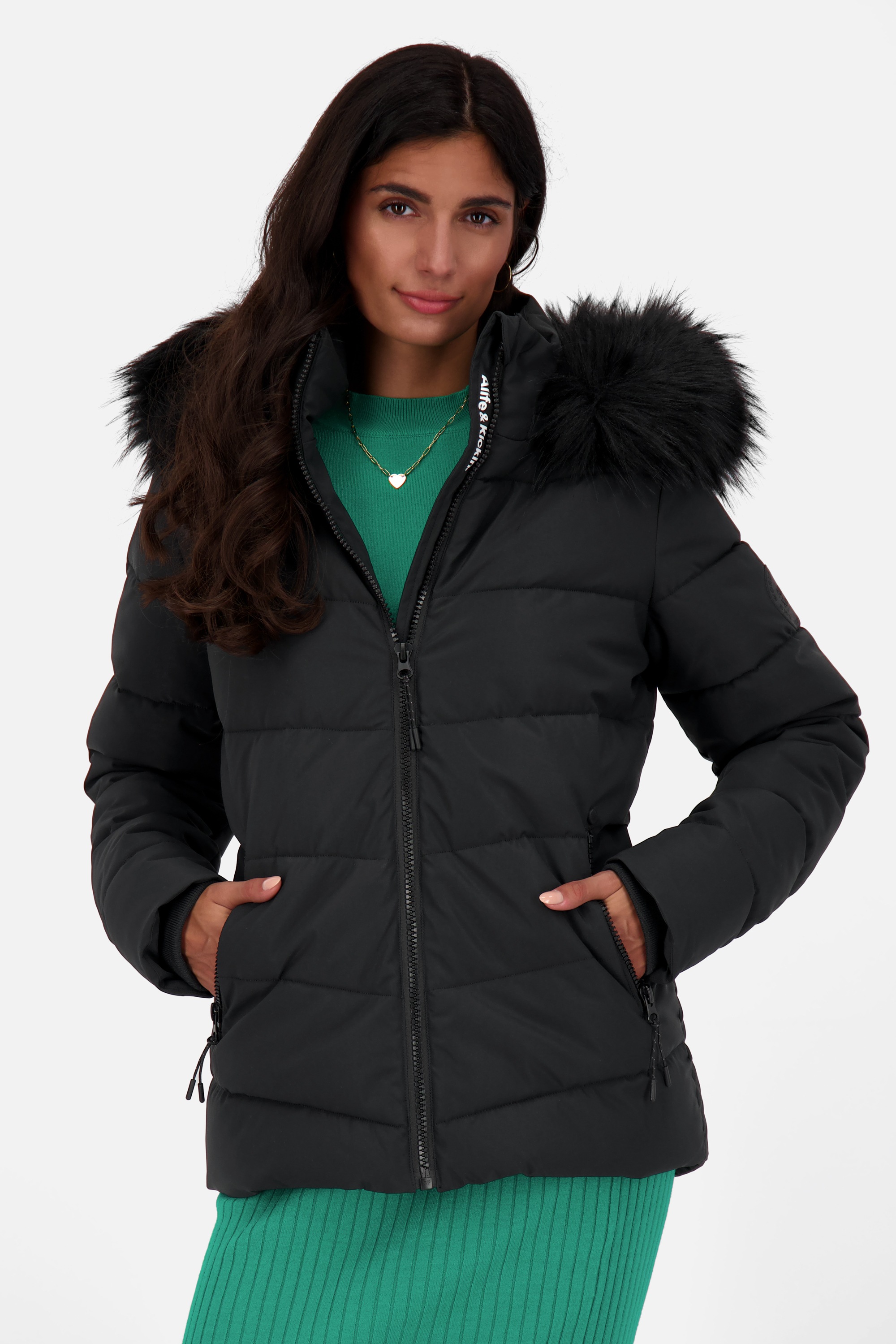 Alife & Kickin Winterjacke "Damen AdelaAK A" günstig online kaufen