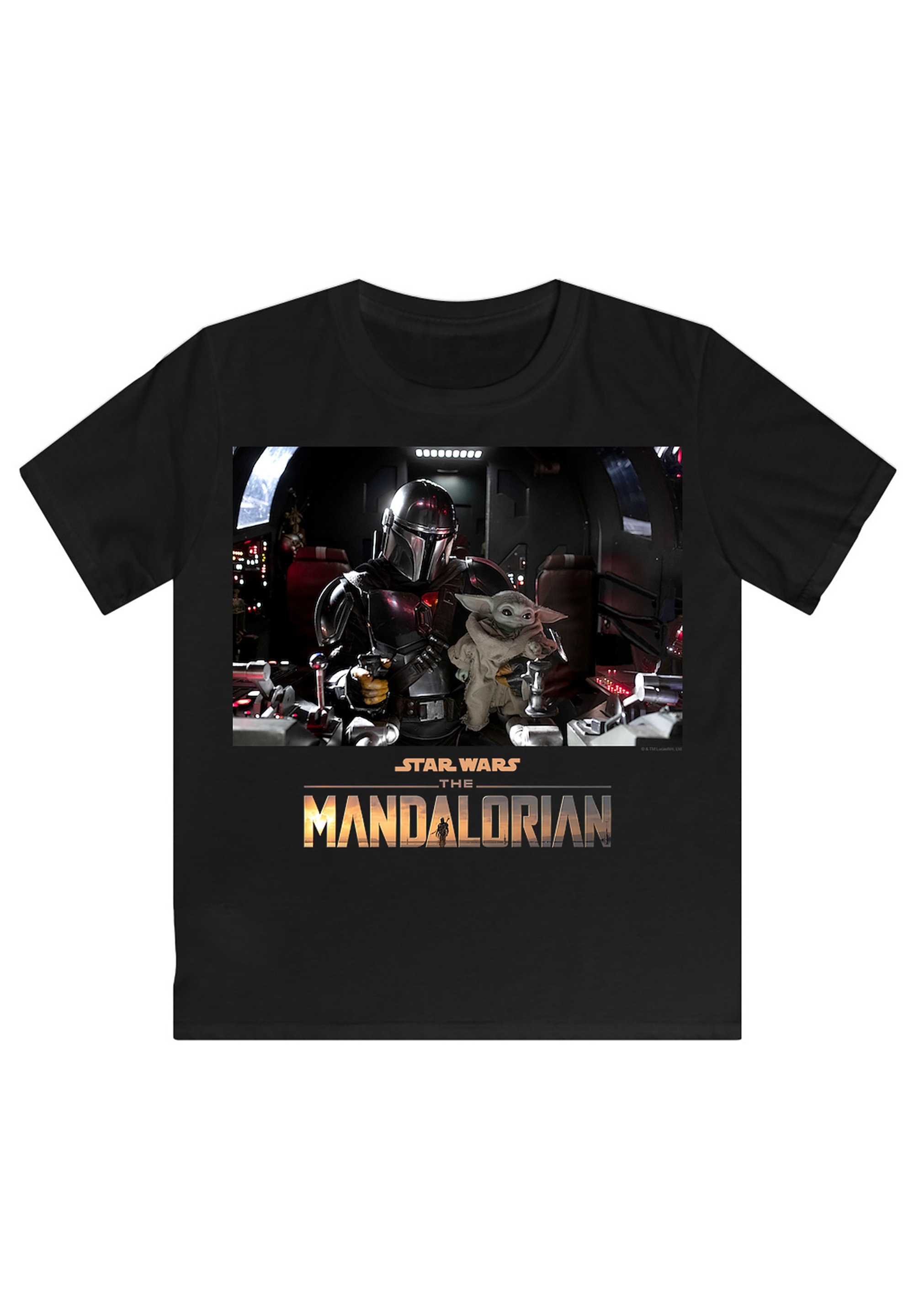 F4NT4STIC T-Shirt »Star Wars The Mandalorian«, Print