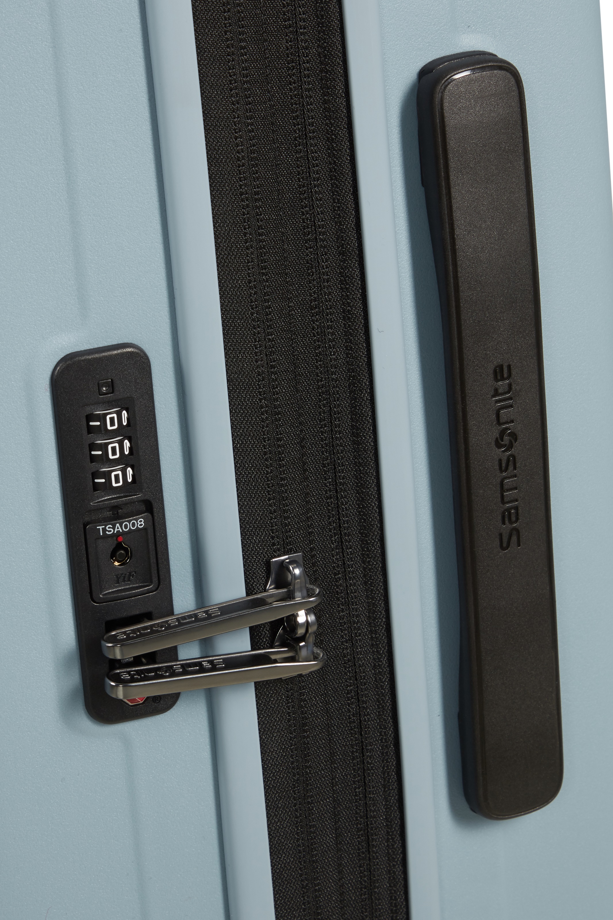 Samsonite Hartschalen-Trolley »RESTACKD« 39 l 4 Rollen Unisex Koffer, mit fester Trennwand und verstellbaren Packgurten