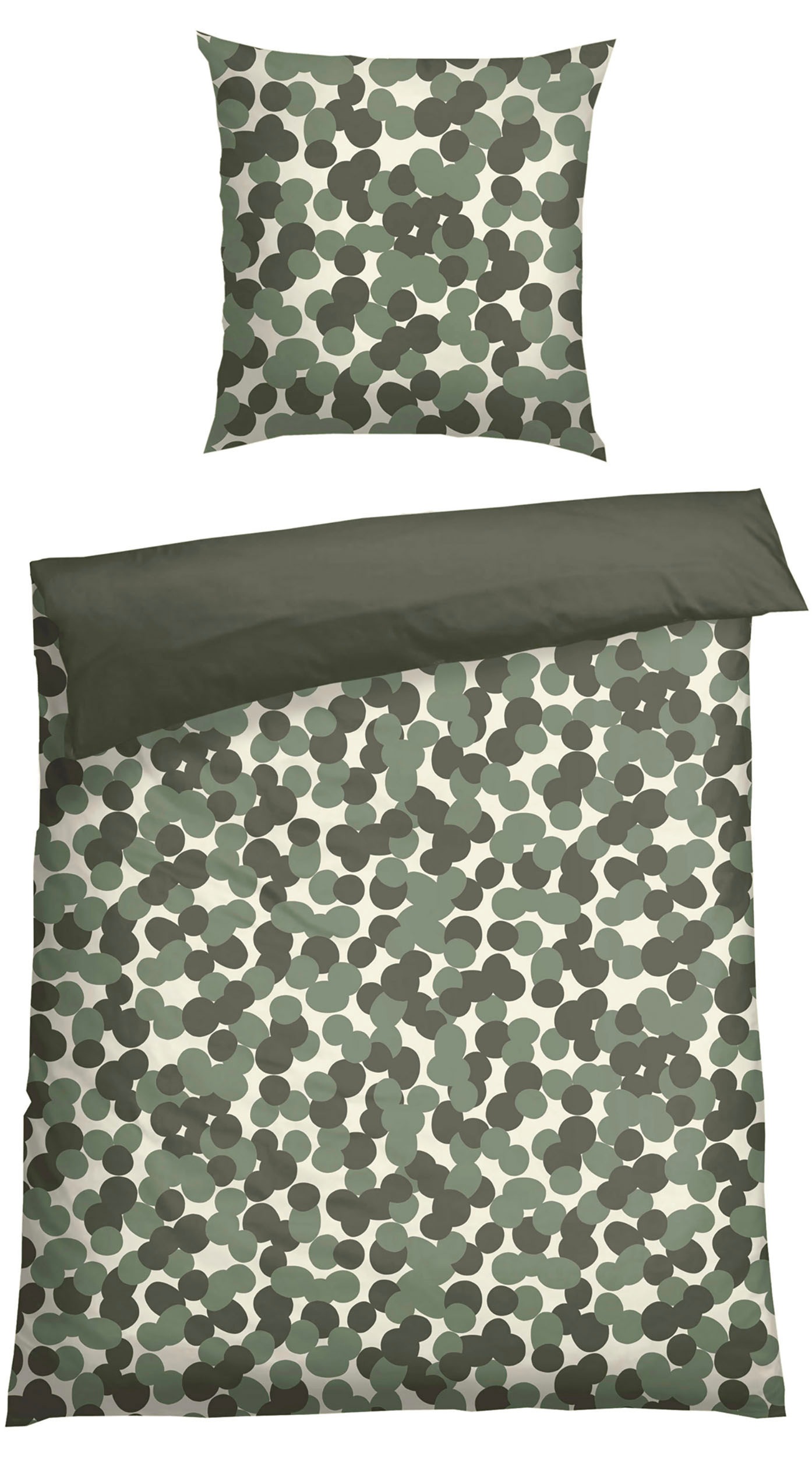 Schiesser Wendebettwäsche "Allez aus weicher Baumwolle mit aufheiternden Pu günstig online kaufen